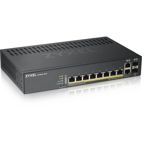 ZYXEL GS1920-8HPv2 8-Port Gigabit Smart Nebula Cloud Managed PoE Switch | 8 PoE+