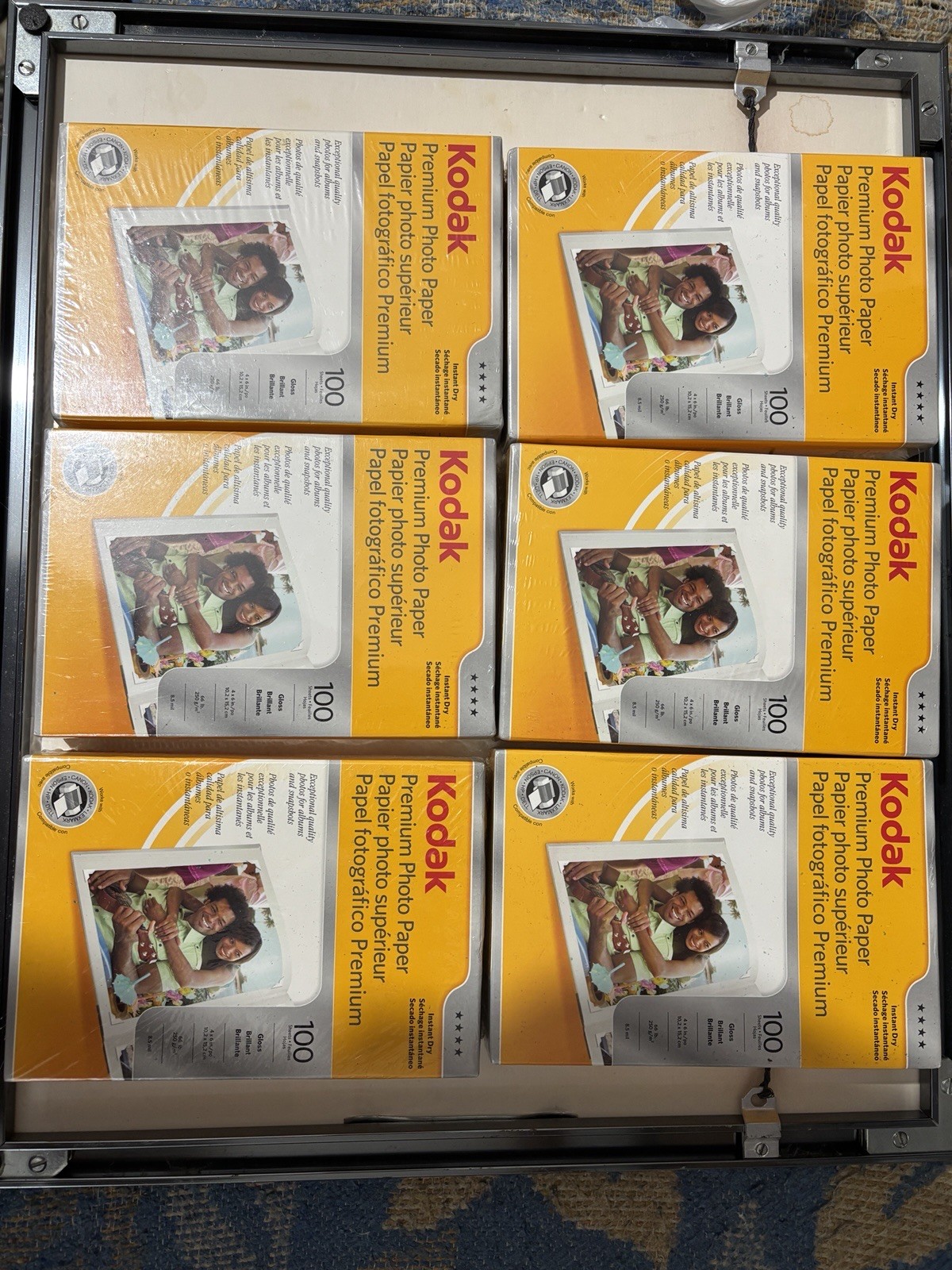 6 X 100 Pack 4x6 Premium Photo Paper Kodak