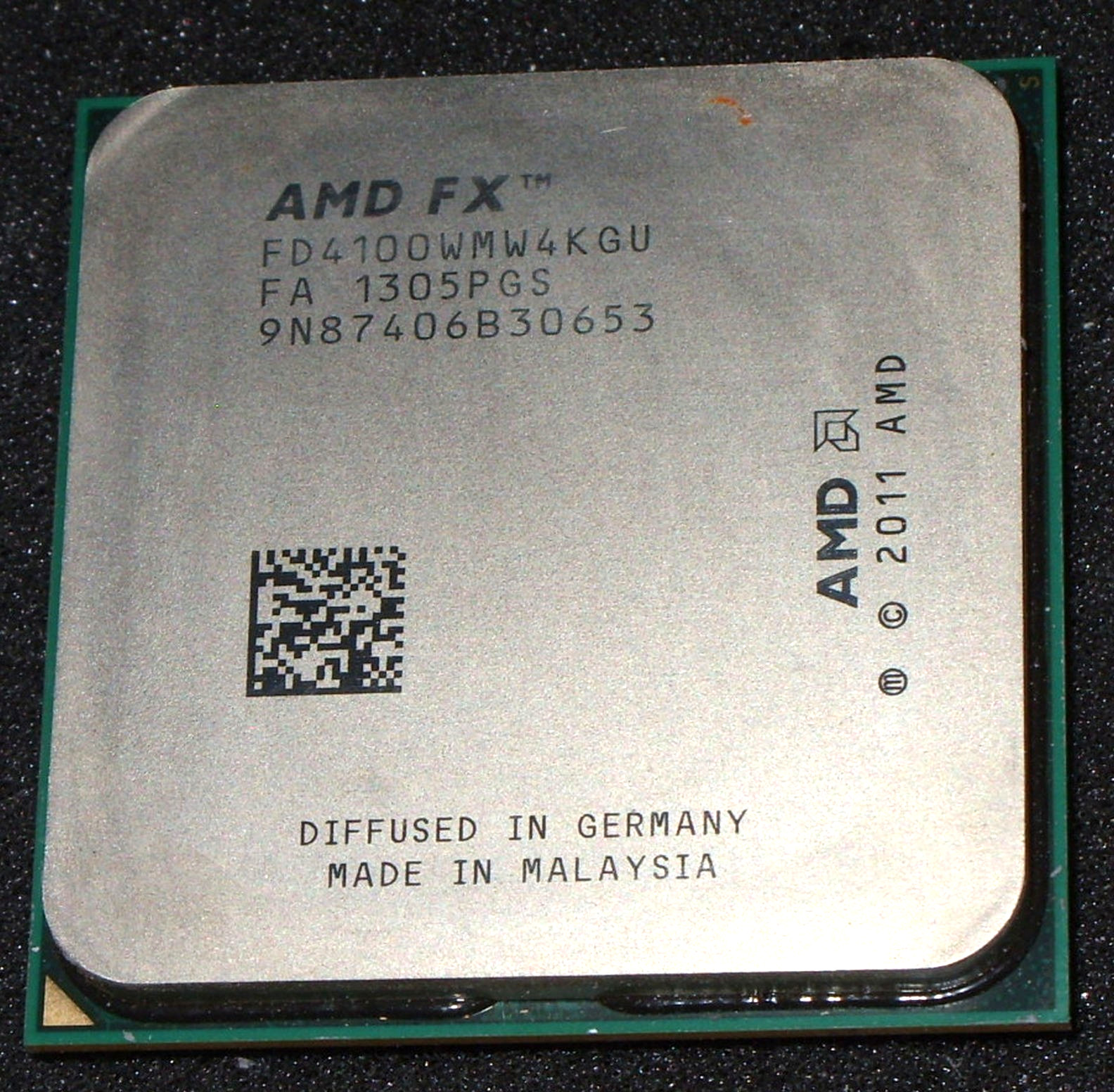 AMD FX-4100  3.6 GHz QUAD-CORE PROCESSOR, FD4100WMW4KGU, AM3+, US SELLER