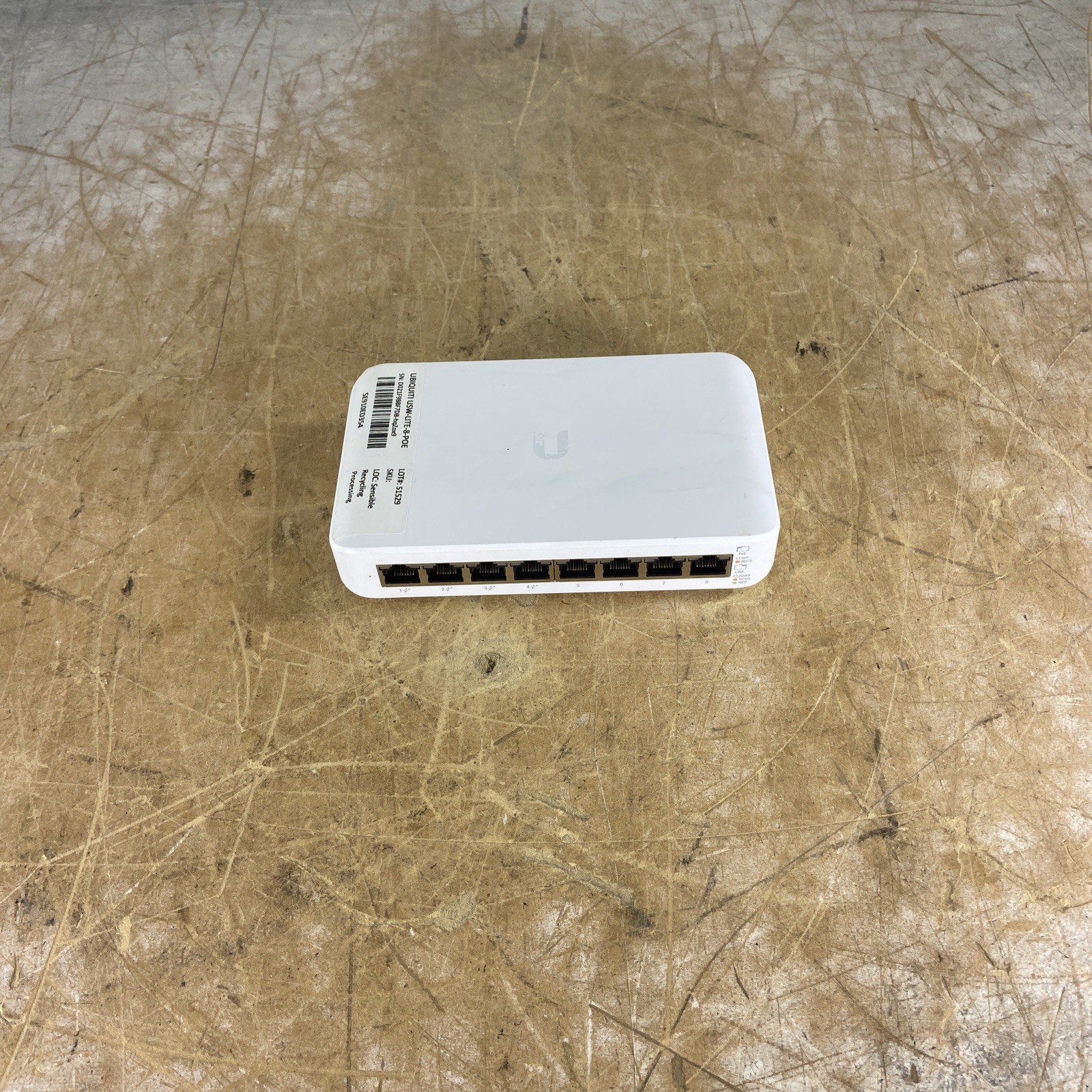 UBIQUITI USW-LITE-8-POE GIGABIT ETHERNET SWITCH