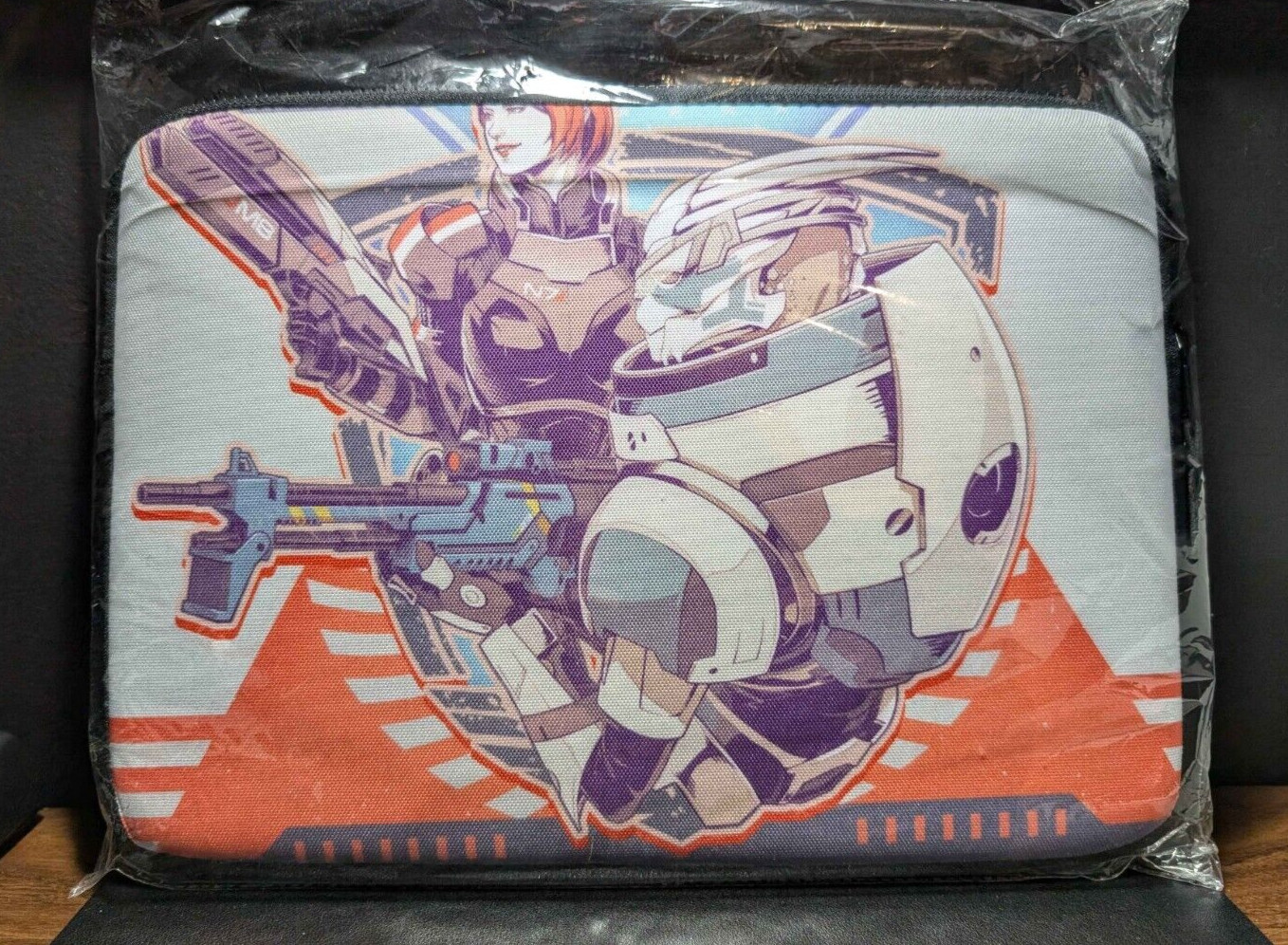 MASS EFFECT LAPTOP SOFT BAG - CUSTOM PRINT WITH HIGH QUALITY 