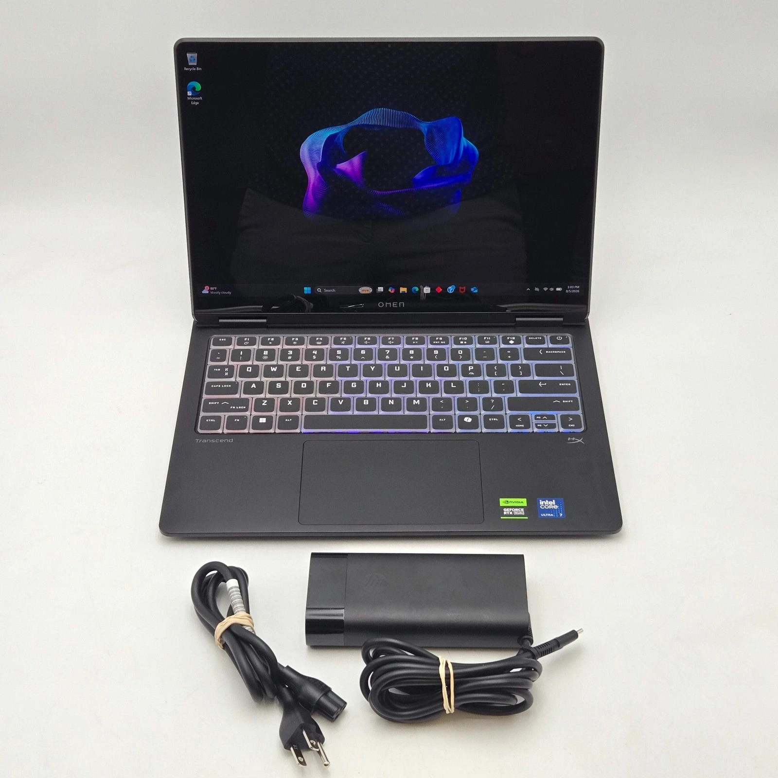 HP Omen Transcend 14 3K 14" Gaming Laptop - Ultra 7 255H 32GB RAM 1TB RTX 5060