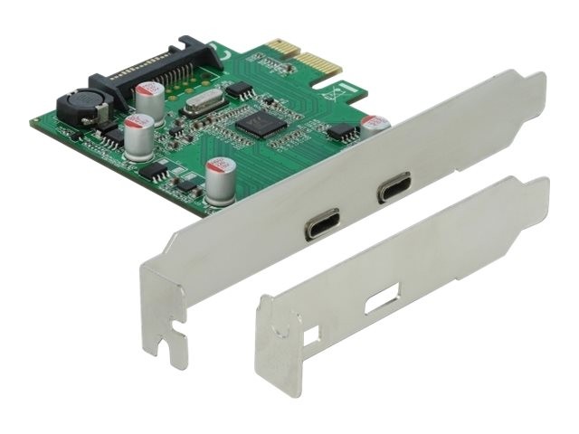 Delock PCI Express x1 Card to 2 x External SuperSpeed USB 3.2 Gen 1 90493