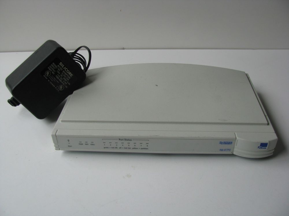 3com 3C16753 OfficeConnect Dual Speed Hub 8-Port 10/100Mbps - Excl PSU