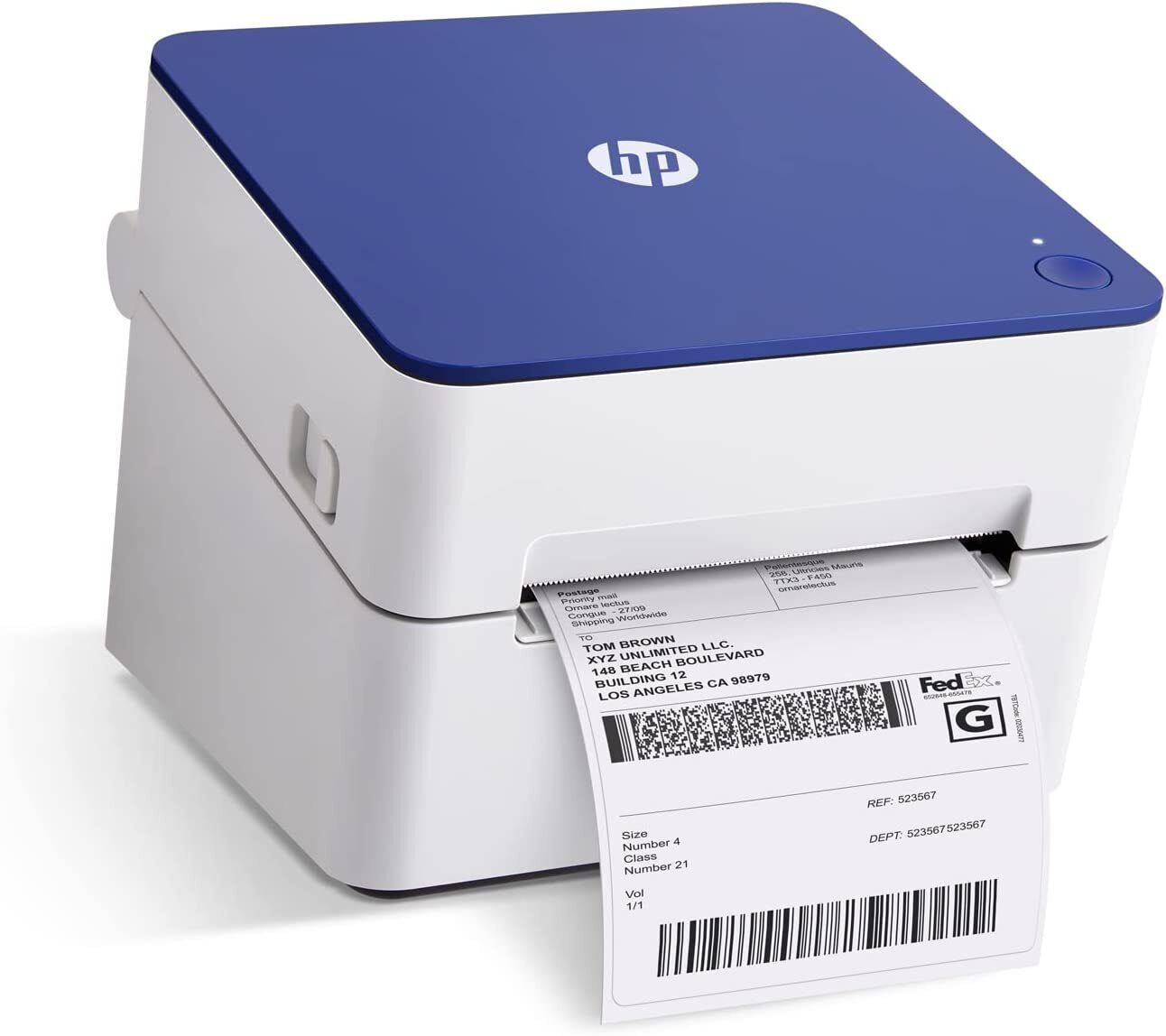 HP Direct Thermal Label Printer KE203 USB, Shipping, Barcode, & More