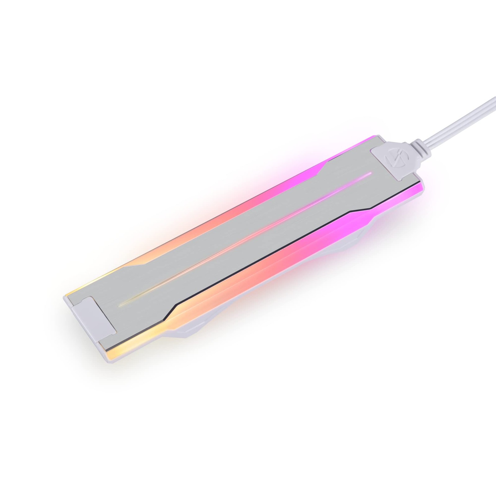 LIAN LI UNI Fan P28 Optional Side diffused RGB Strip 3 Pcs Pack,White Color... 