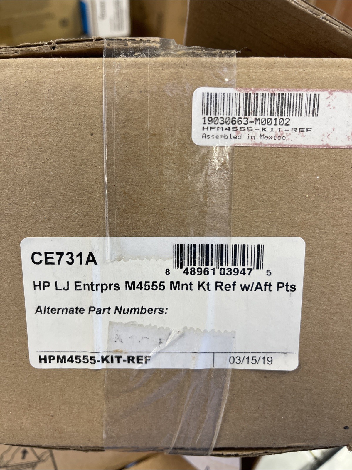 CE731A Fuser  Maintenance Kit For HP LaserJet M4555 MFP