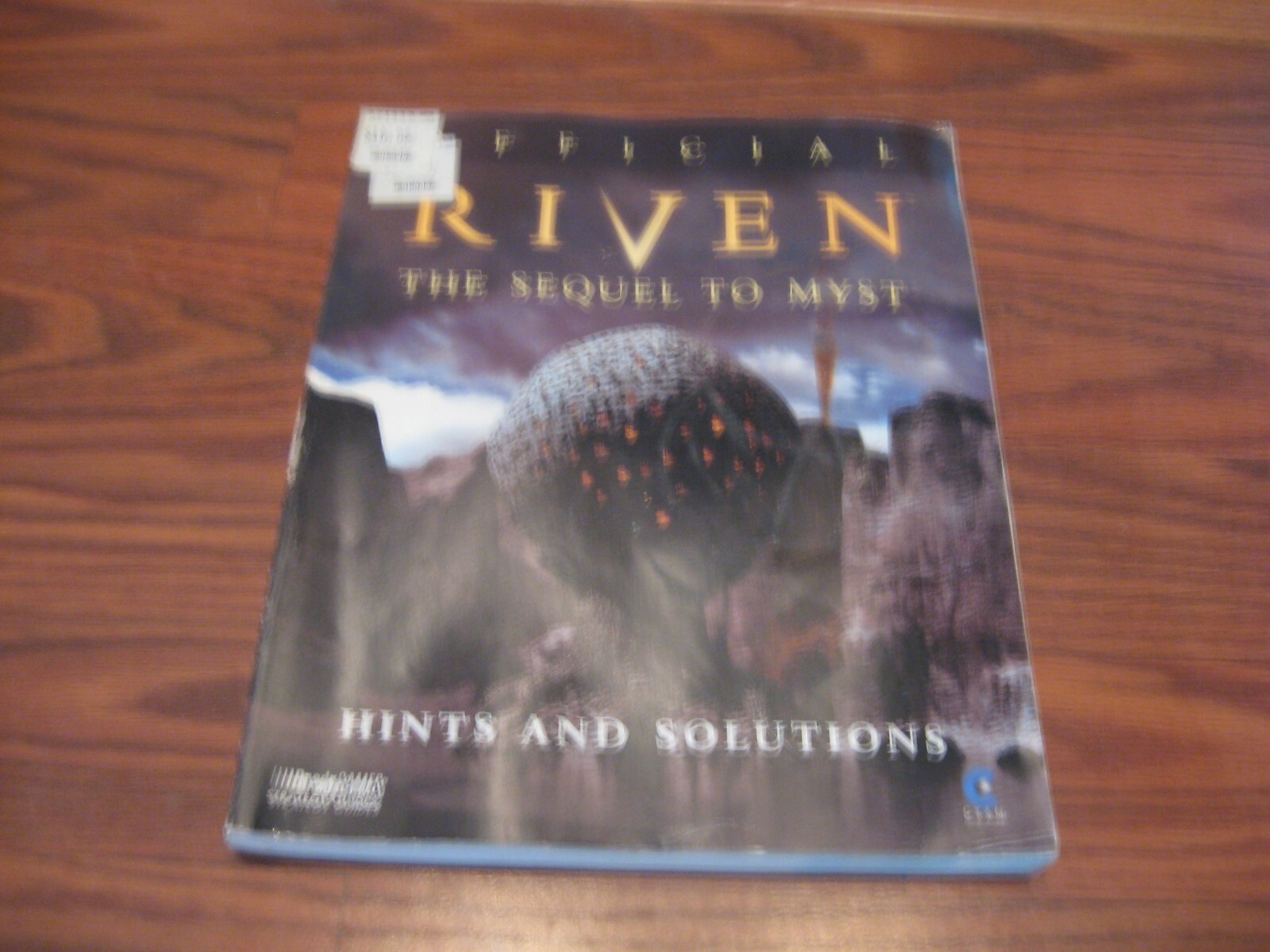 Riven The Sequel of Myst Hints and Solution Guide - No Game