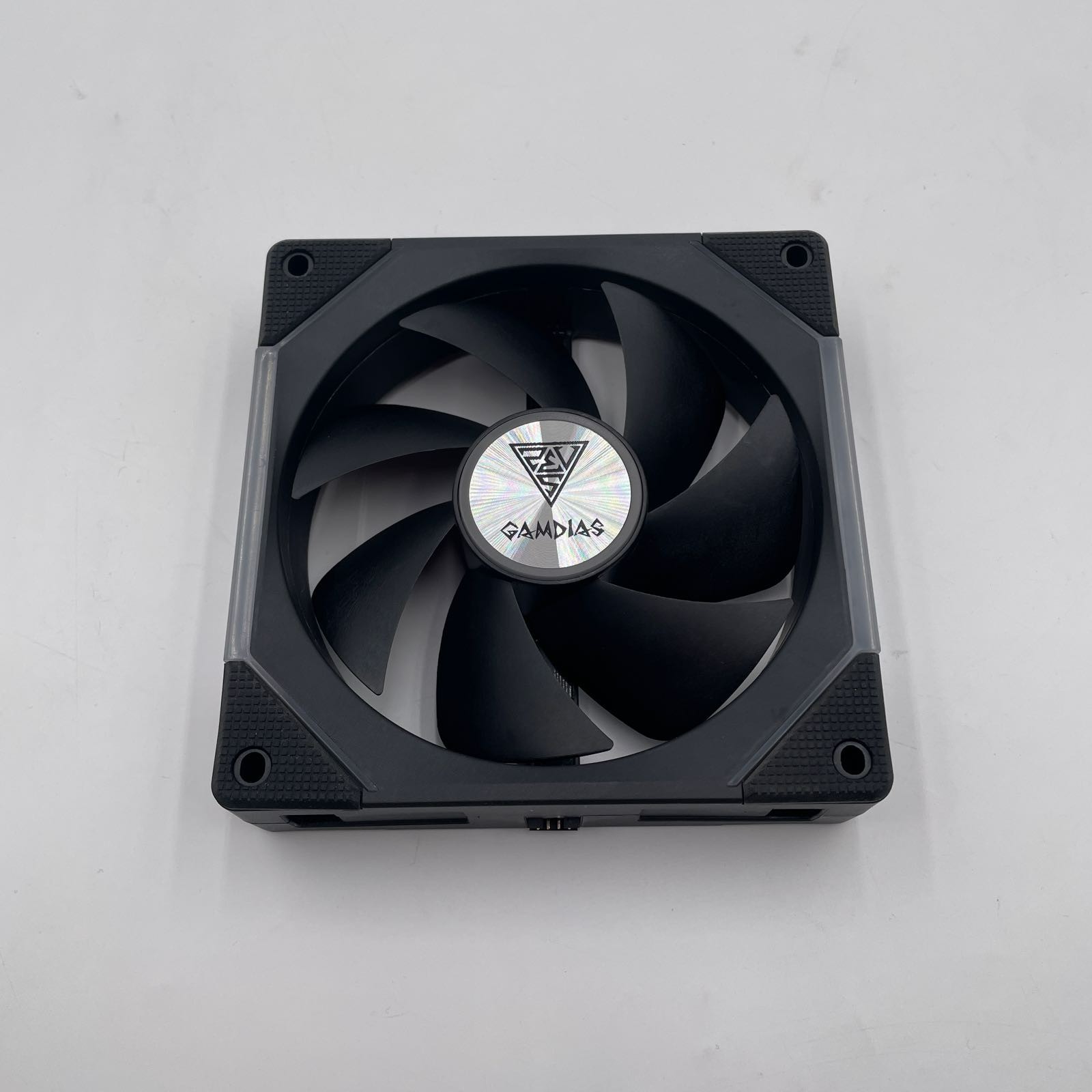GAMDIAS ARGB Aeolus P2 Case Fan 120mm Reverse Blade 2400 RPM PWM PC Fan