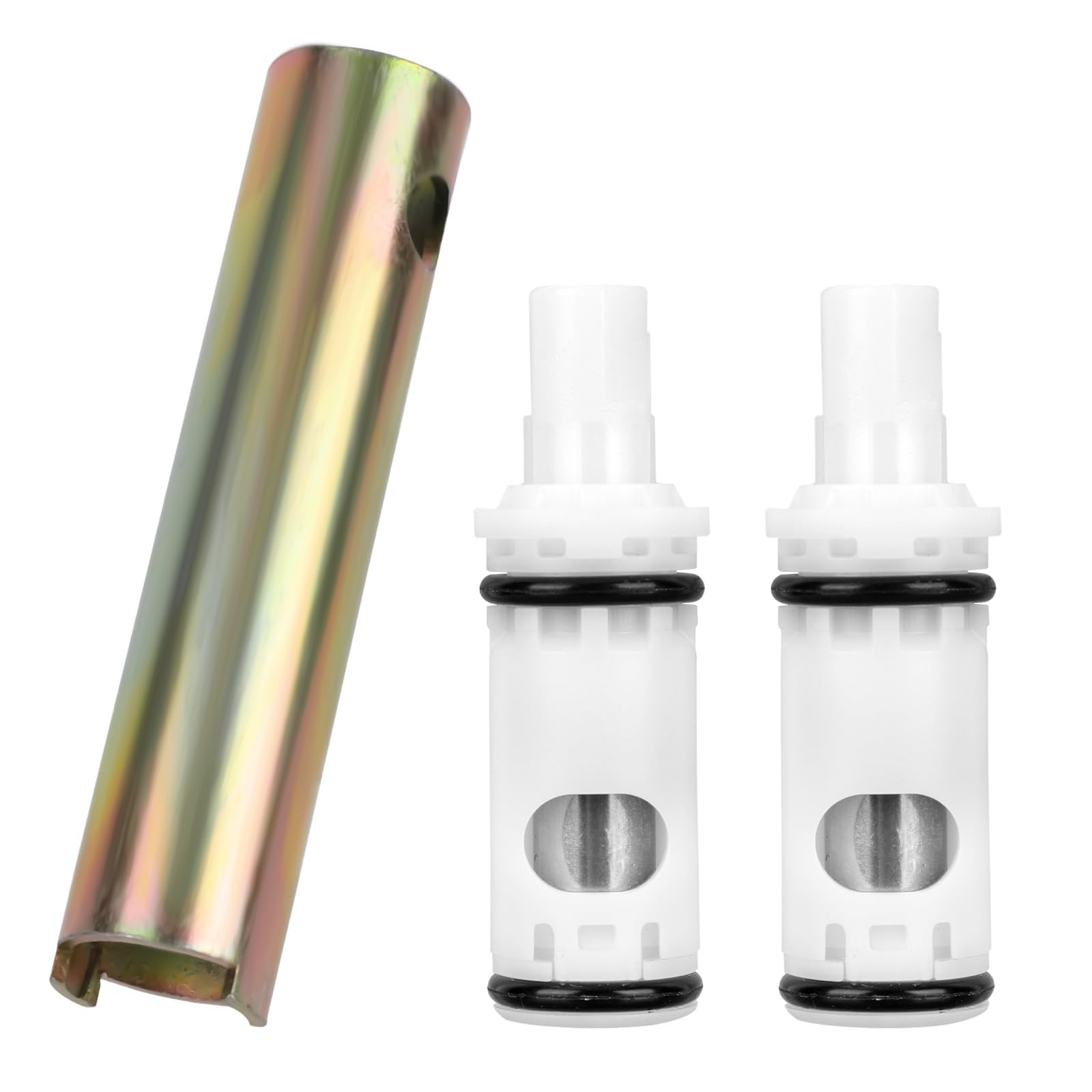 3pcs Faucet Replacement Cartridge for Moen Double Handle Shower Tub Faucet Repai