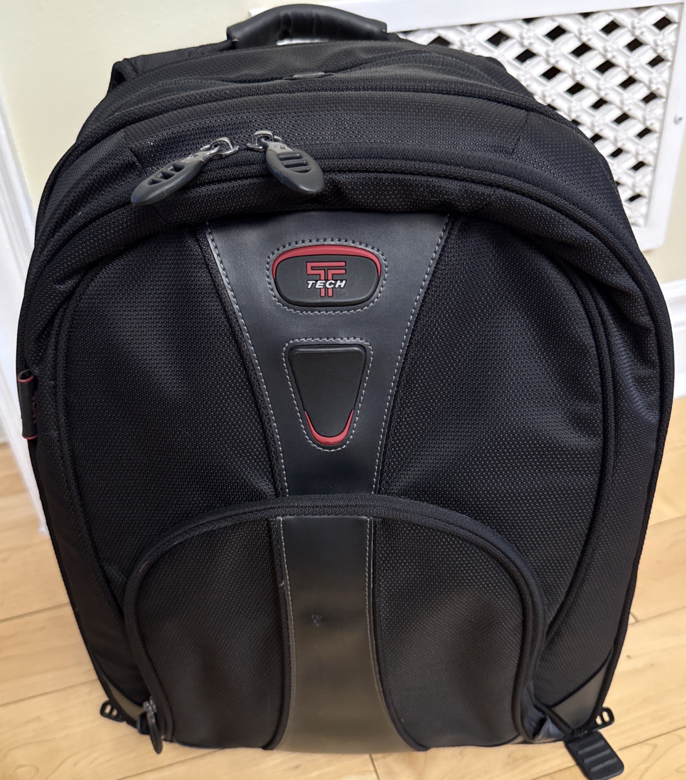 Tumi Tech Forsyth Laptop Backpack 17” 5581D Nylon PVC Ballistic Bag Black