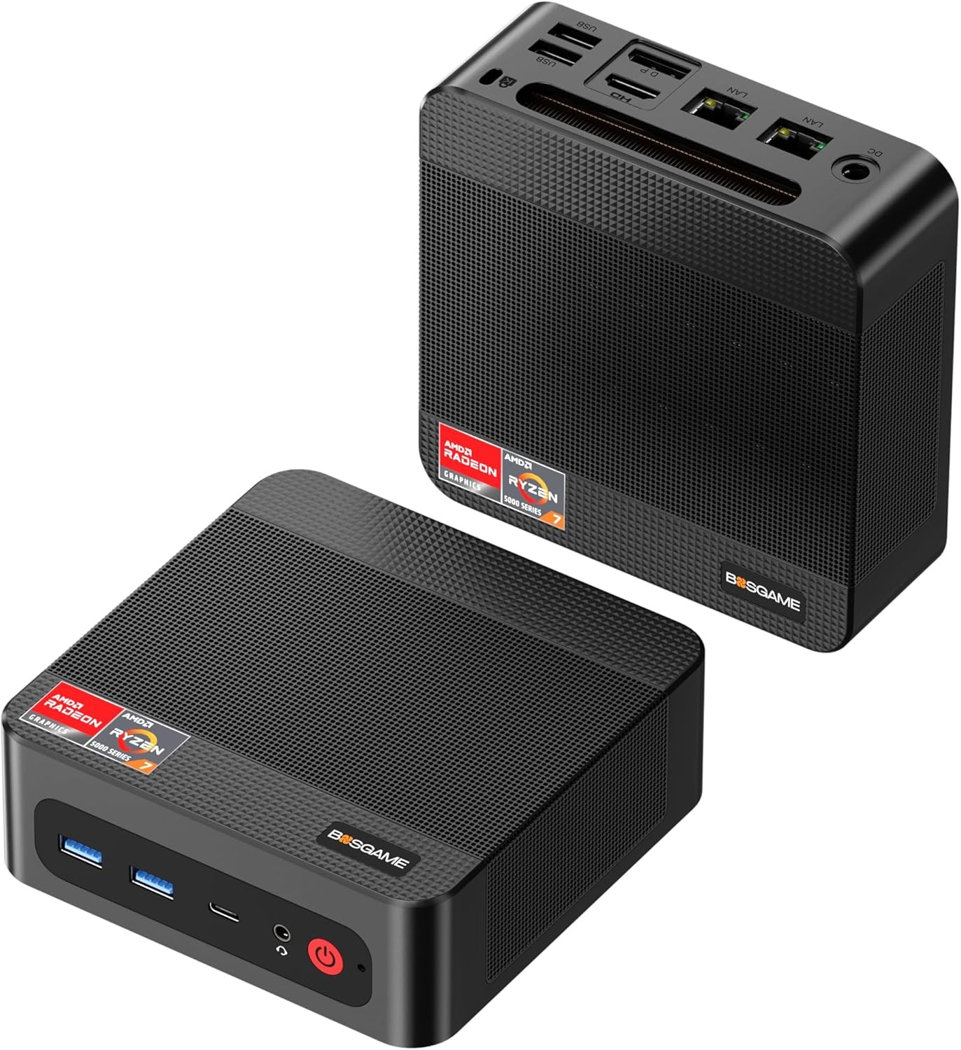 BOSGAME P3 Mini PC Barebones AMD Ryzen 7 7840HS Radeon 780M No RAM/SSD