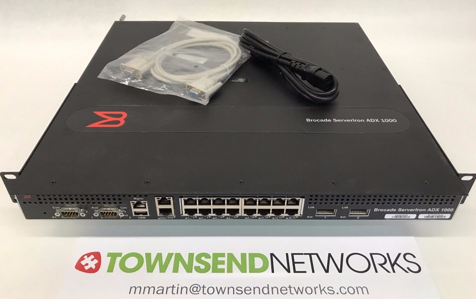 Brocade SI-1216-4-SSL-PREM ADX 1000 4 CPU Cores, 16 GigE 2x XFP *Tested/Warrnty*