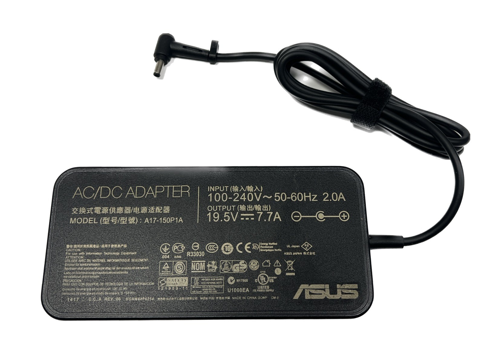 4.5mm*3.0mm original 19.5V 7.7A 150W charger adapter for Asus Q536 Q536F Q536FD