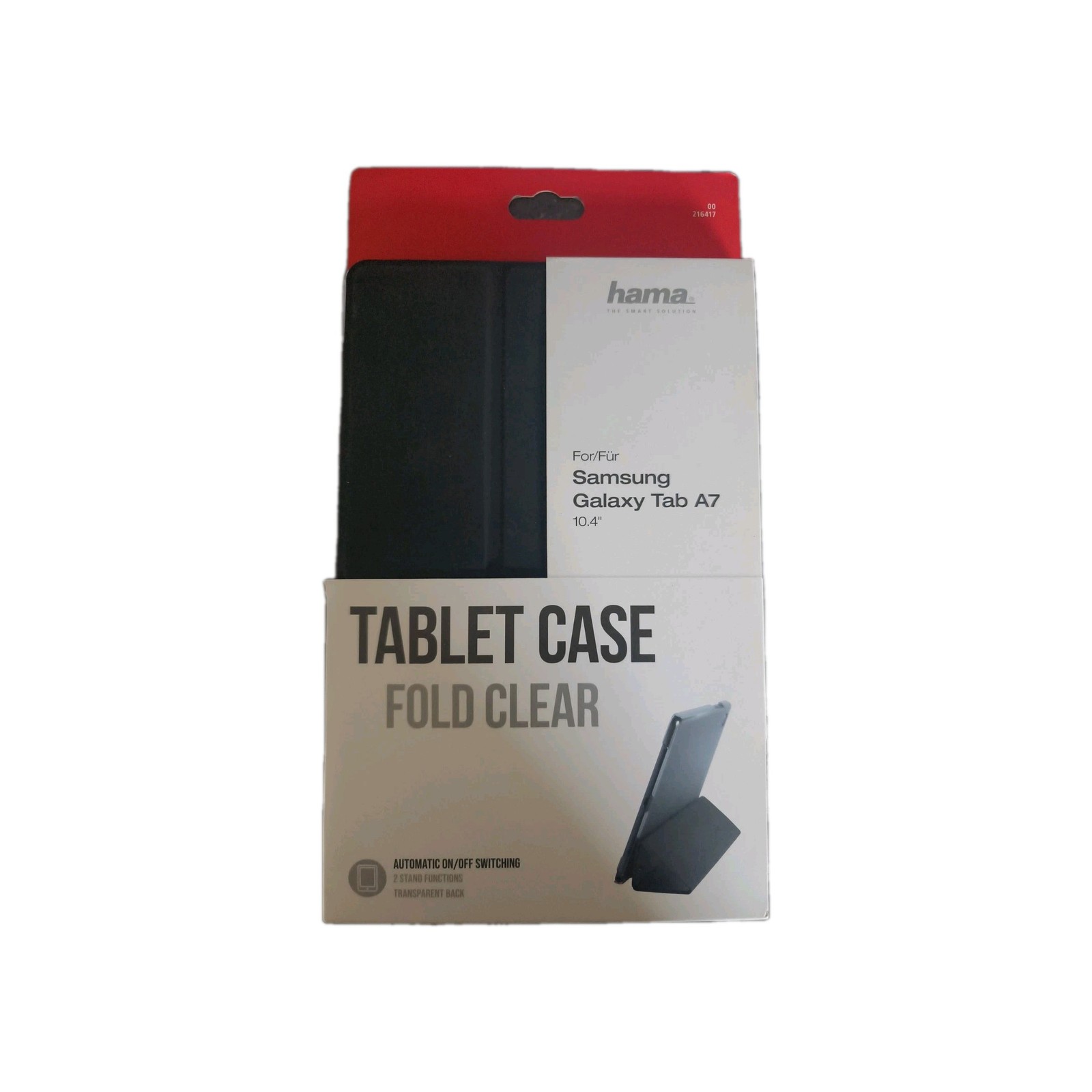 HAMA "Fold Clear" Tablet Case for Samsung Galaxy Tab A7 10.4"