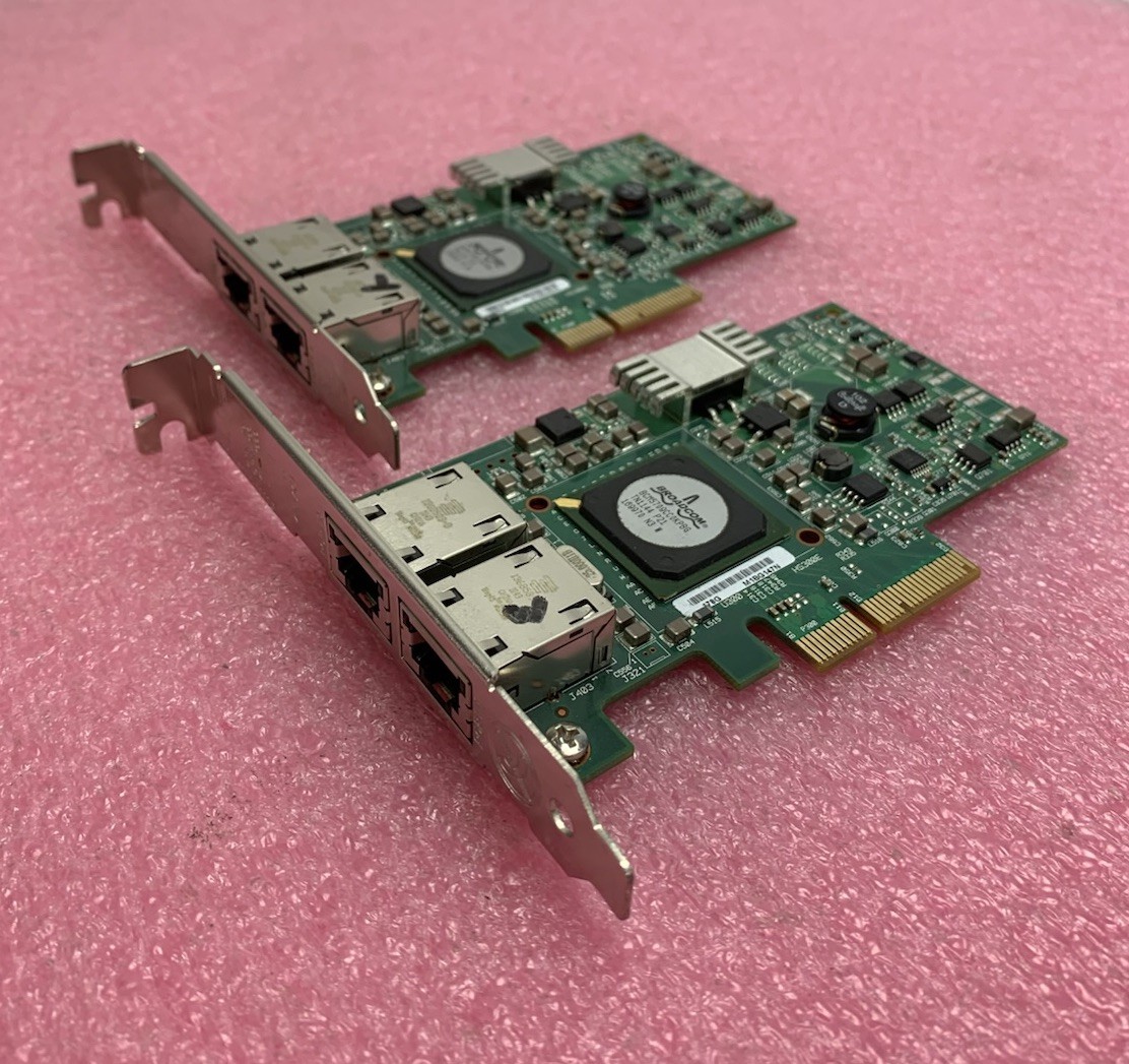 Broadcom BCM95709A0907G Network Adapter Card (Lot of 2)