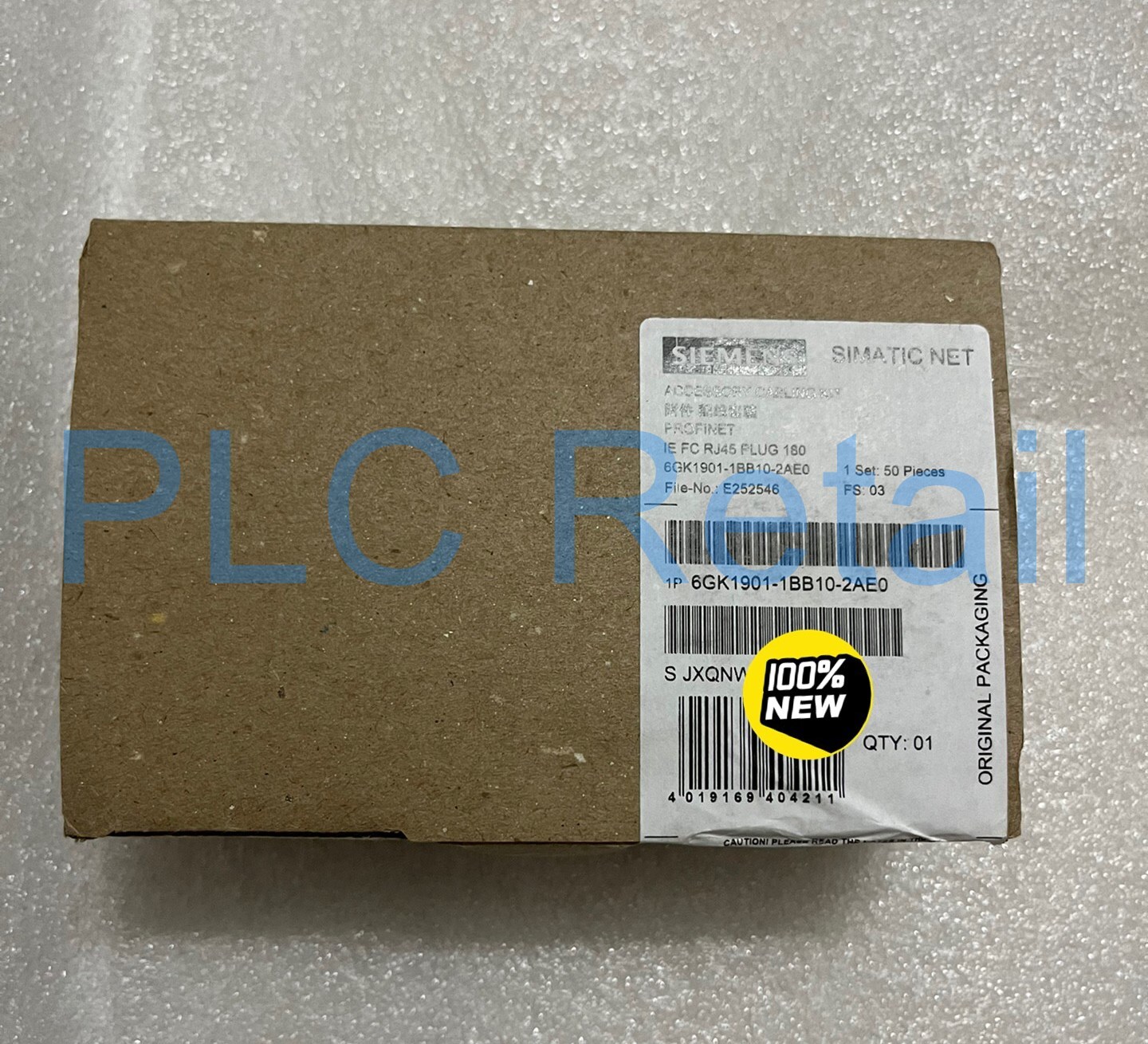 50PCS Unopened New Siemens Ethernet Plug 6GK1 901-1BB10-2AE0 6GK1901-1BB10-2AE0