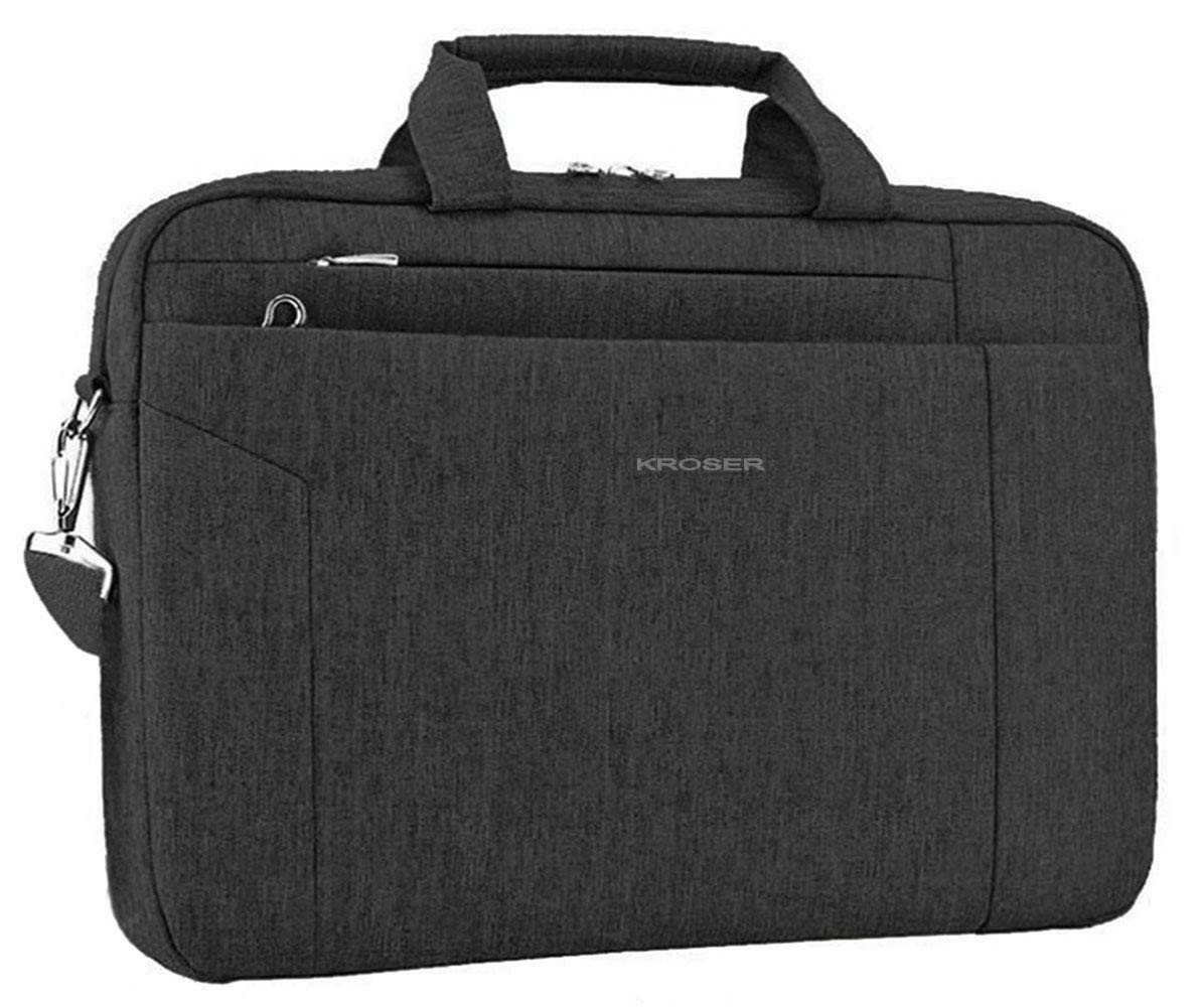 15.6 Inch Water Resistant Laptop Briefcase Shoulder Messenger Bag