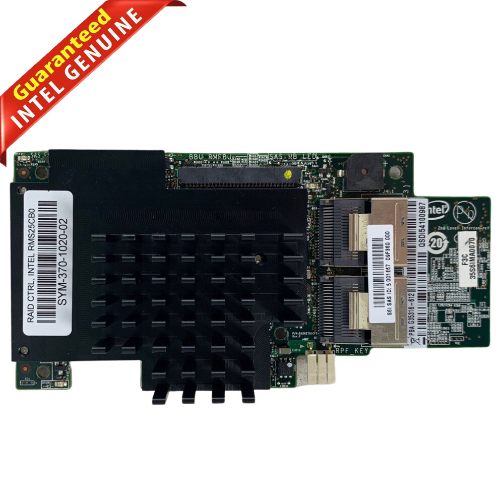 Intel RMS25CB08 8-Port SAS 6Gb/s Integrated Raid Module 370-1020-02 G35316-610