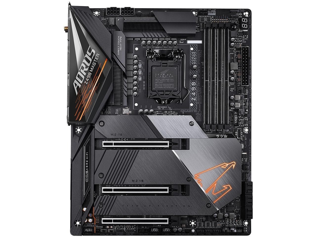 GIGABYTE Z490 AORUS MASTER LGA 1200 Intel  ATX Motherboard  2.5 GbE LAN