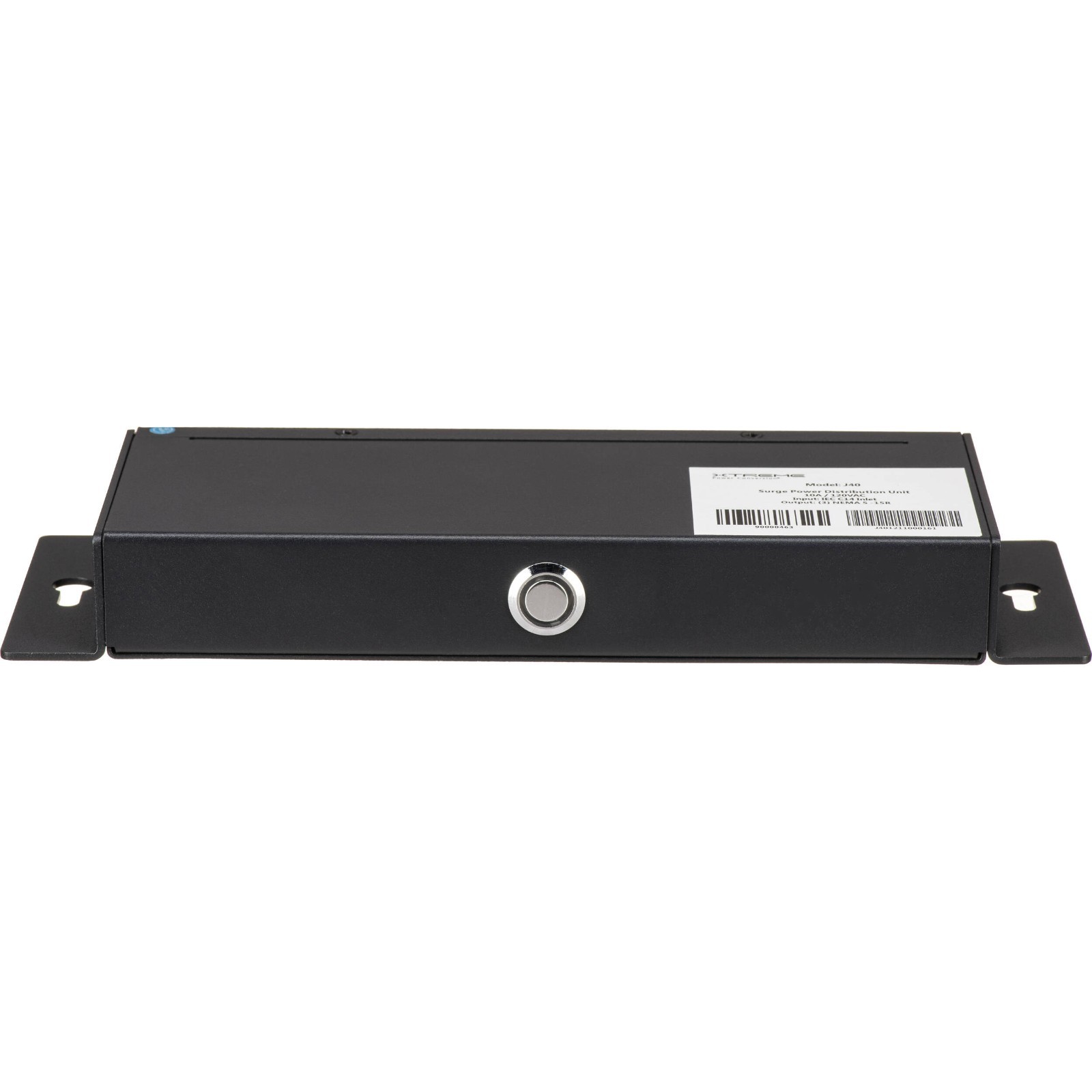 Xtreme Power Conversion J40 Surge Power Distribution Unit 10a/120vac Blue LED