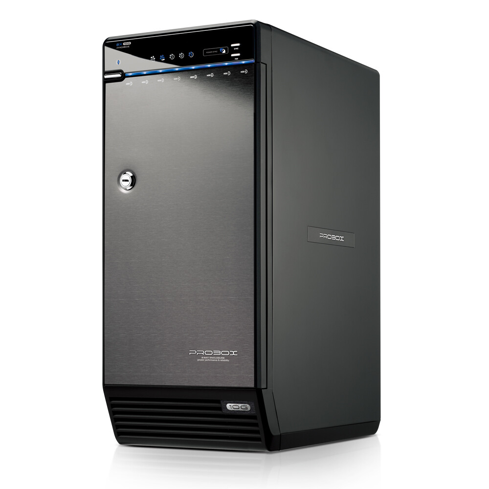 Mediasonic USB 3.2 Gen 2 Type C 8 Bay 3.5" Hard Drive Enclosure (H82-SU31C)