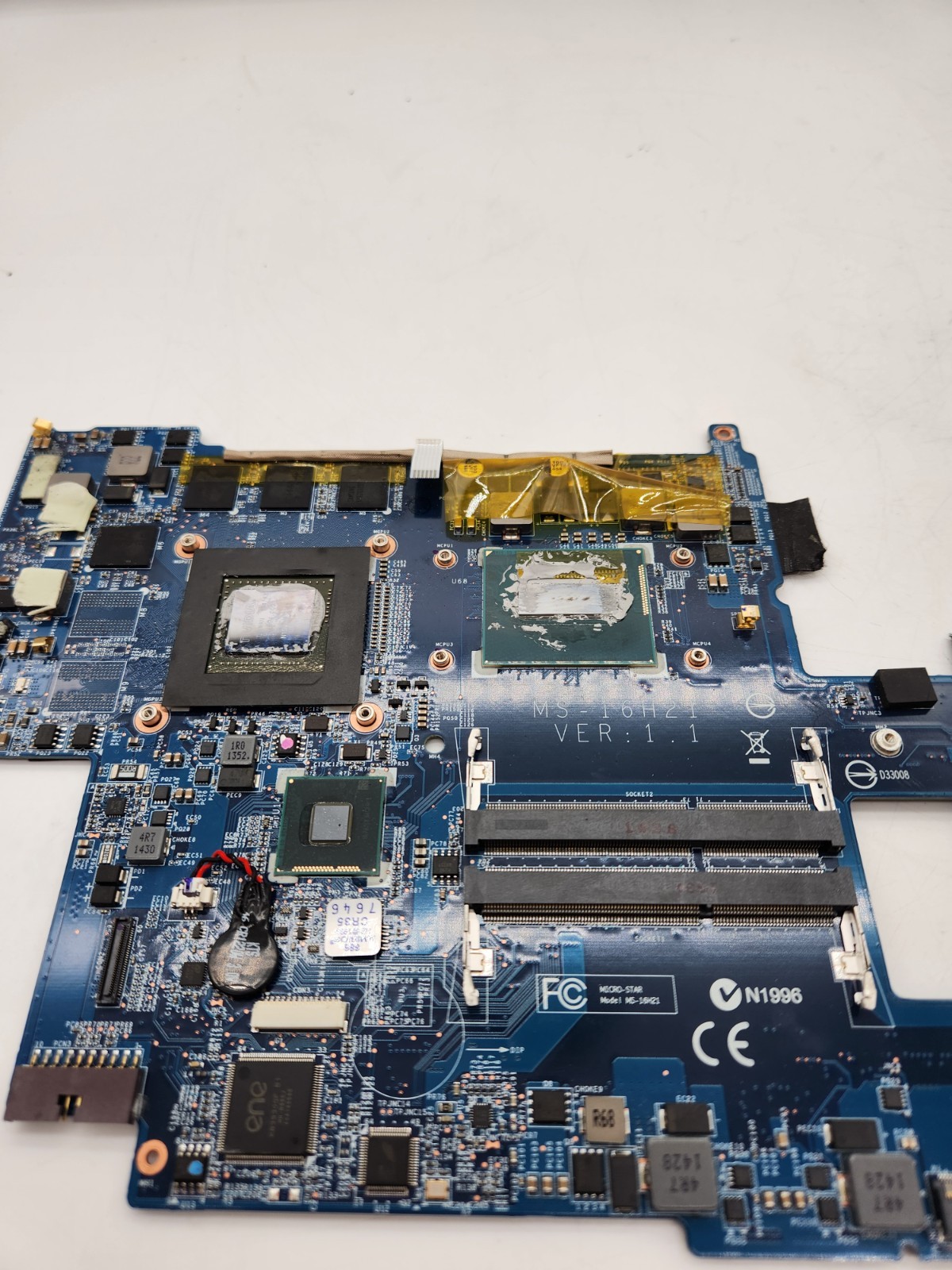 MSI GS60 GHOST  i7-4710HQ GTX 860M MOTHERBOARD ms-16H21