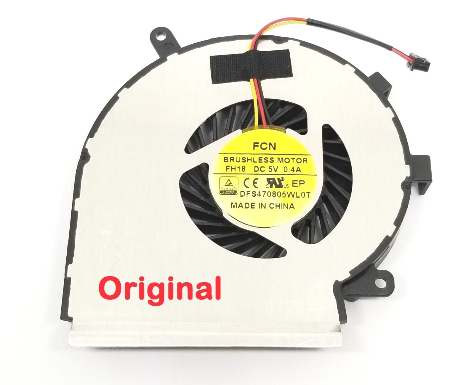 Original New MSI GE72 2QD GE72 2QE GE72 2QF CPU Cooling Fan