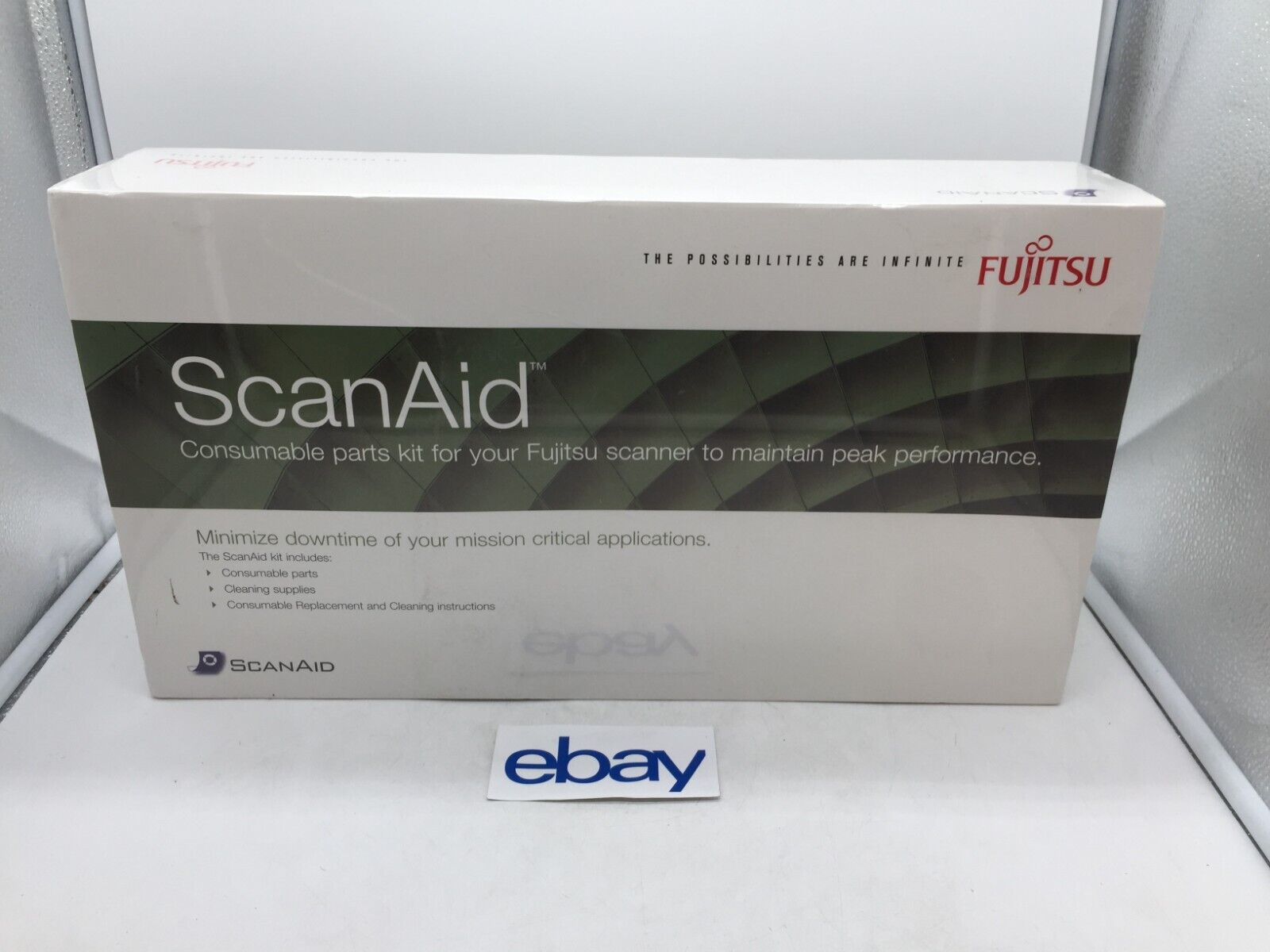 NEW Fujitsu CG01000-514801 ScanAid Cleaning and Consumable Kit FREE S/H