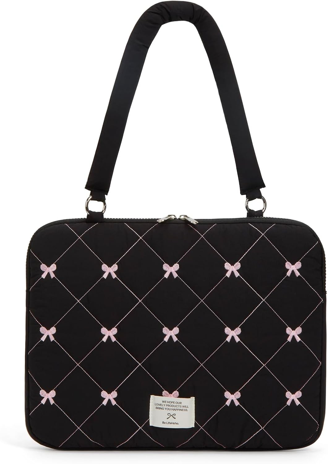 Cute Bow Laptop Case Coquette 13-15 Inch Puffy Laptop Sleeve Accessories Aesthet