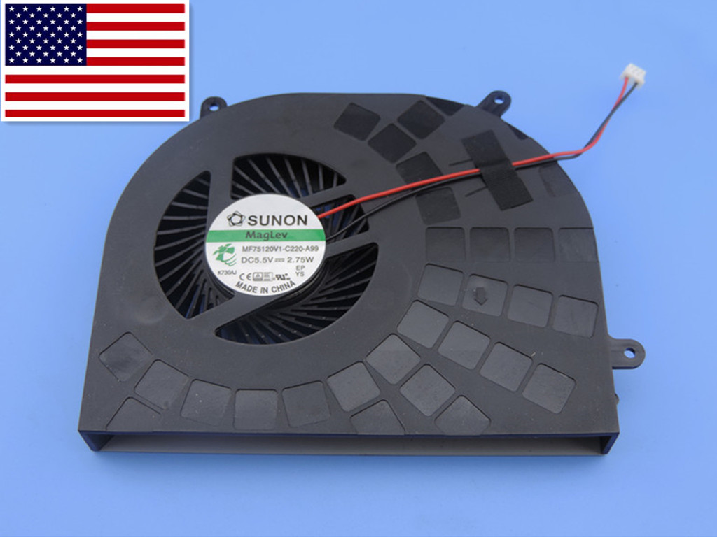 CyberpowerPC Fangbook III HX6-146 Gaming Laptop CPU Fan MF75120V1-C220-A99