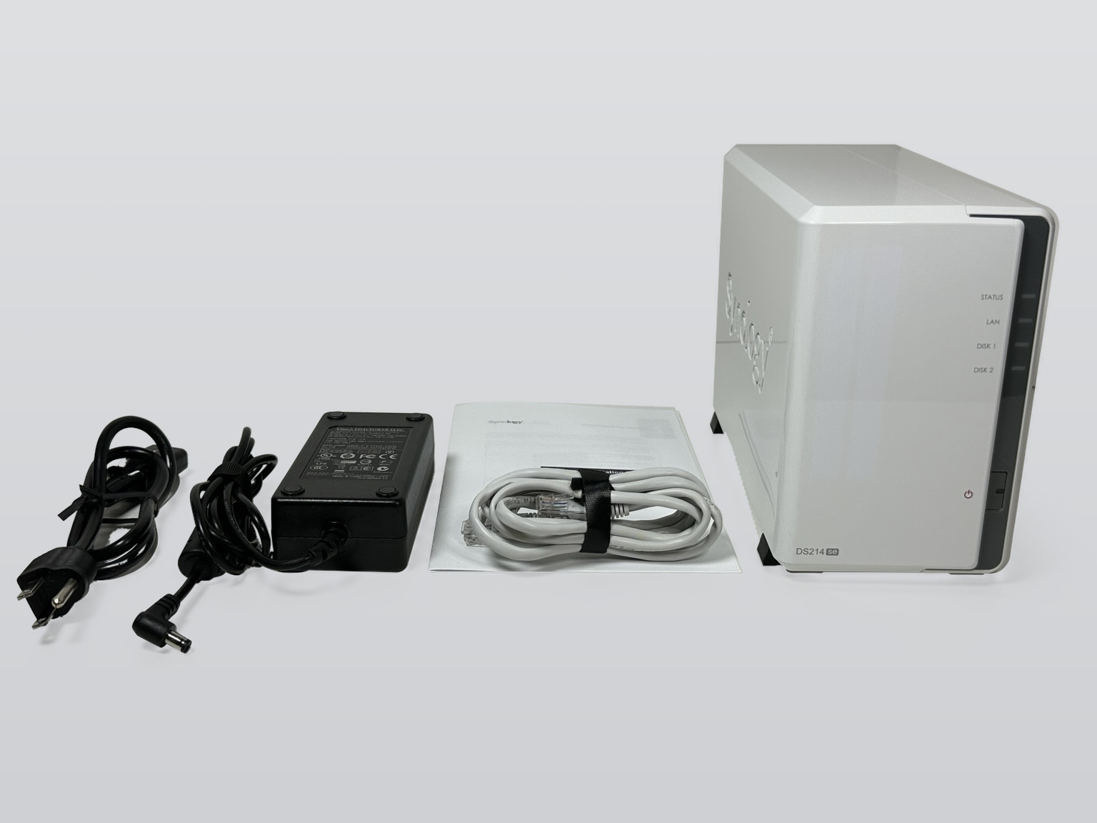 Synology DiskStation DS214SE Network Storage Server with 2x 1TB = 2TB NAS HDDs