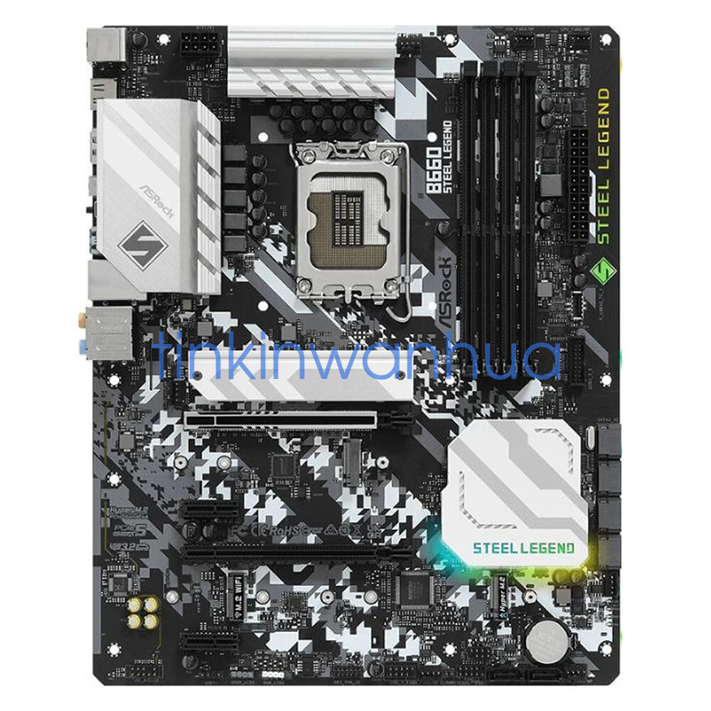 For ASRock B660 Steel Legend/ B660M Steel Legend Motherboard LGA1700  PCIe 4.0