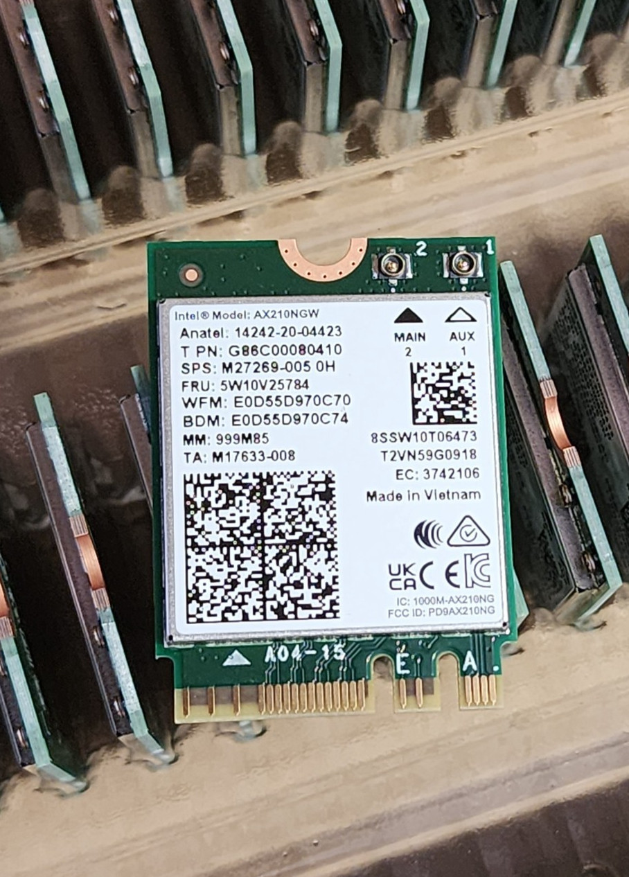 Intel WiFi 6E AX210 M2 2230 2X2 AX  NO VPRO AX210.NGWG.NV | HP Zbook Firefly G10