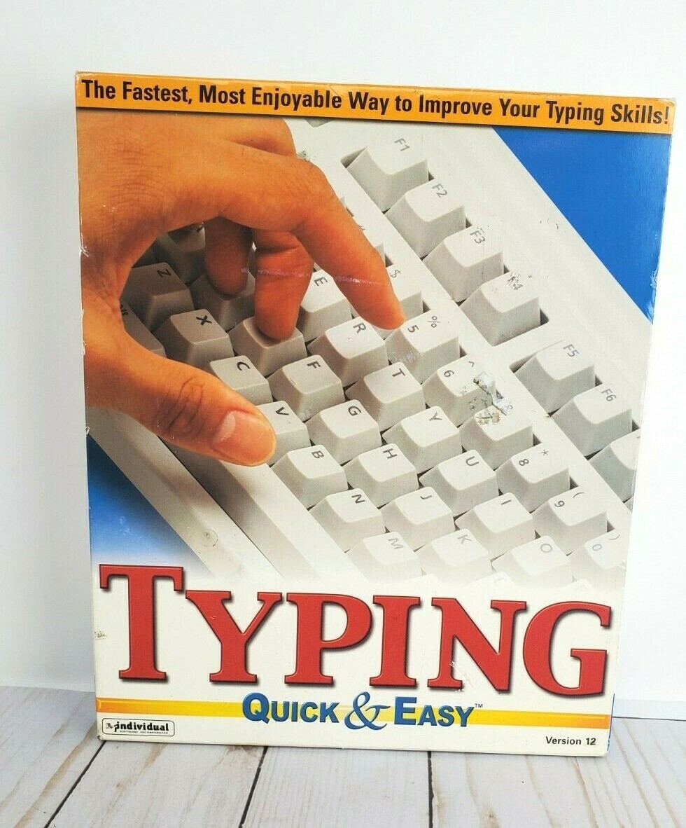 Learn Typing Quick and Easy - Brand NEW Sealed Version 12
