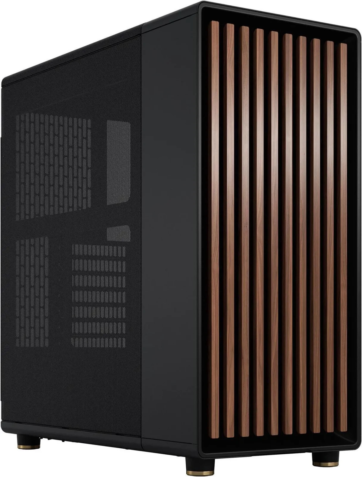 Fractal Design North ATX mATX Mid Tower PC Case - Black Mesh