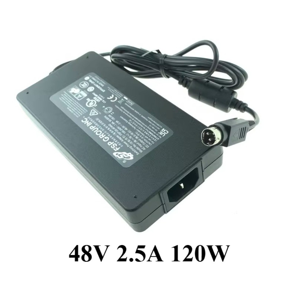 Original FSP 48V 2.5A 120W Power Supply FSP120-AFAN3 3-Pin Power Adapter
