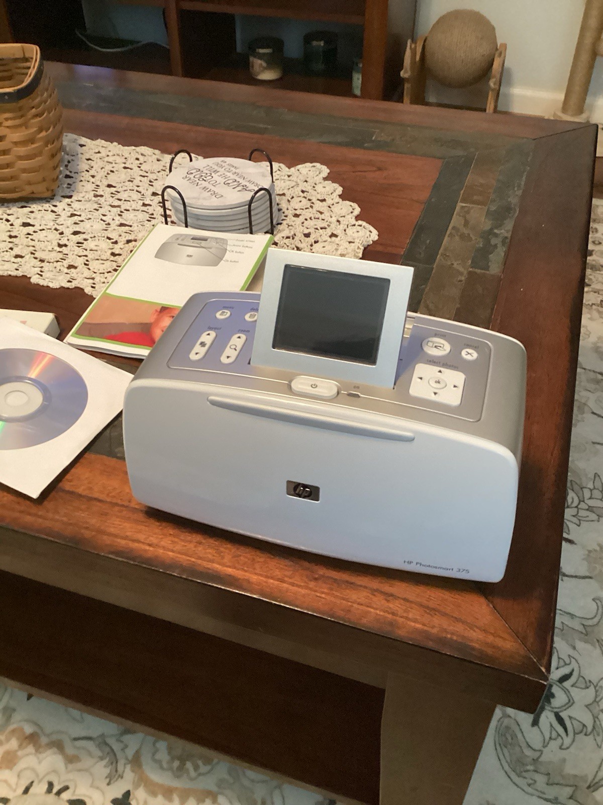 HP Photosmart 375 Digital Photo Inkjet Printer