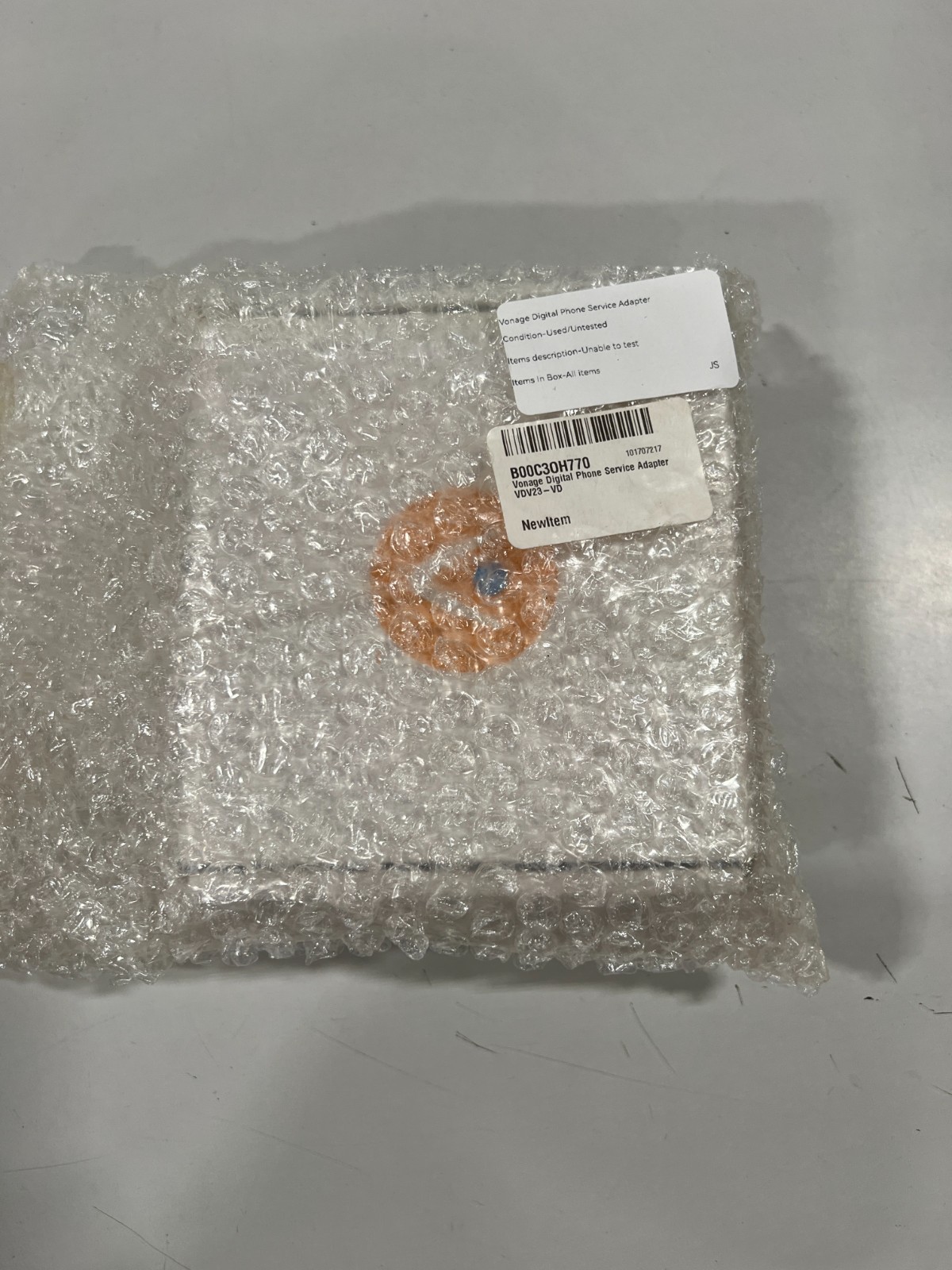 Vonage VDV23-VD Digital Phone Service Adapter