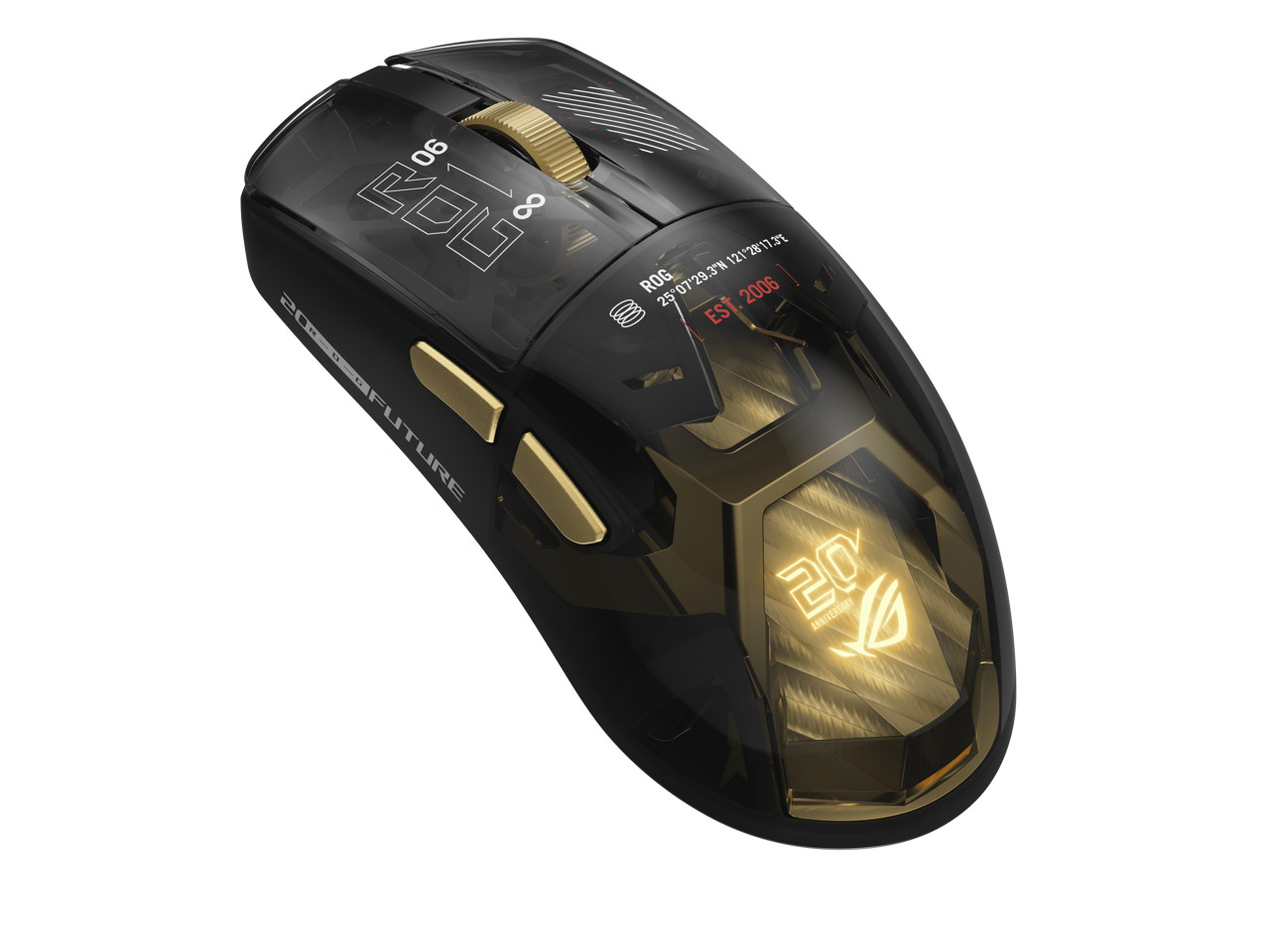 ASUS ROG 20th Edition Harpe II Extreme  Wireless Esports Gaming Mouse  8 G1N