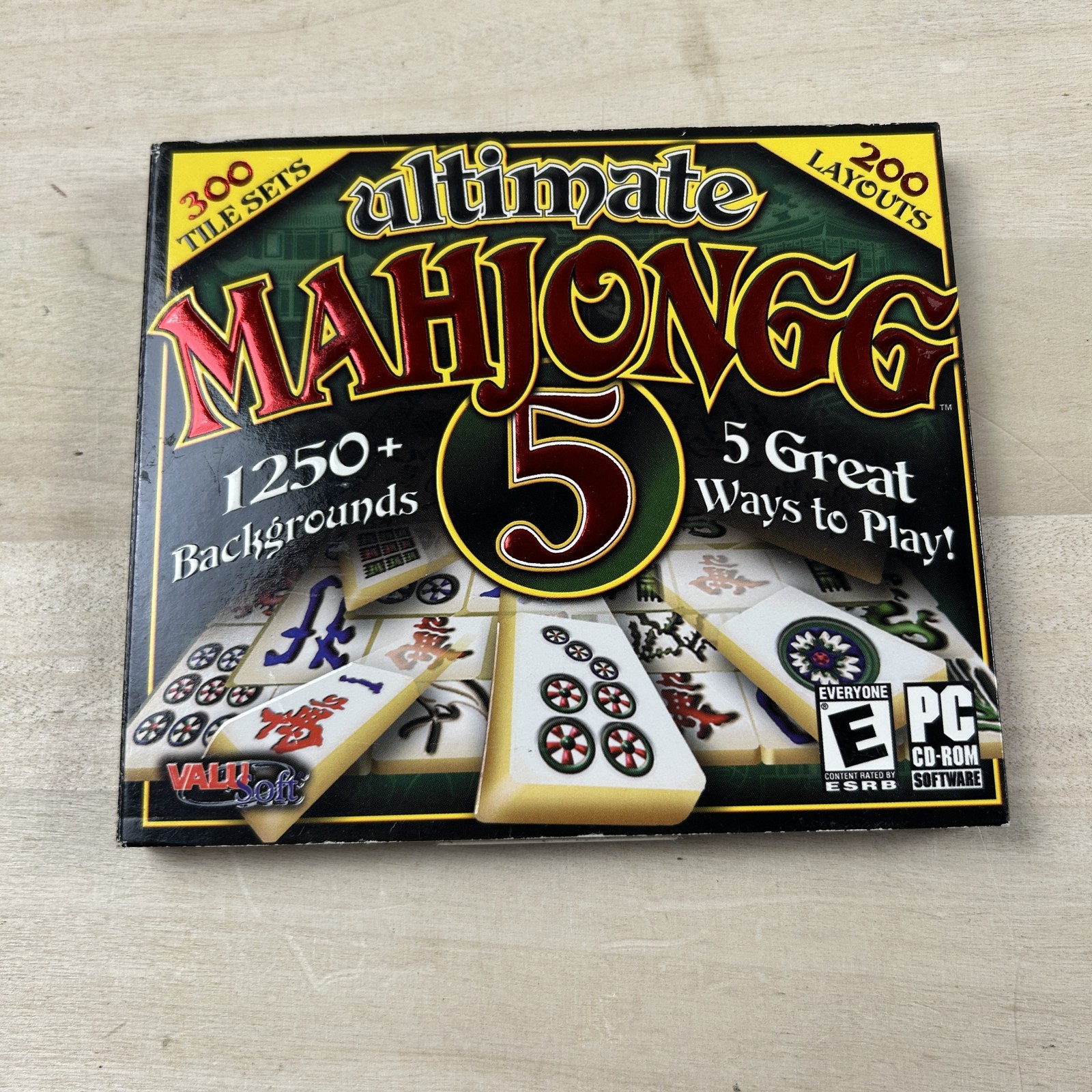 Ultimate Mahjongg 5 PC CD-ROM Game ValuSoft Windows 98 ME XP Hobbies Leisure