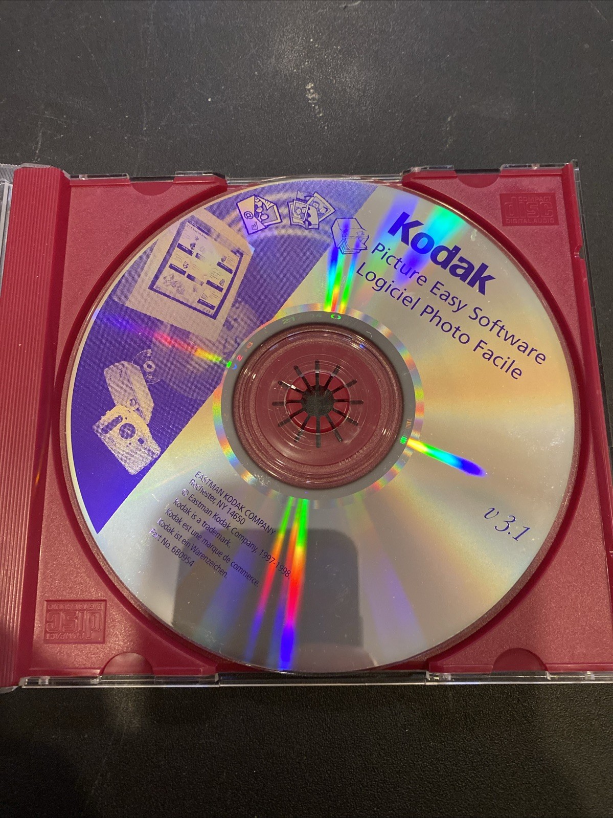 vintage Kodak Picture Easy Software 1997-1998v.3.1
