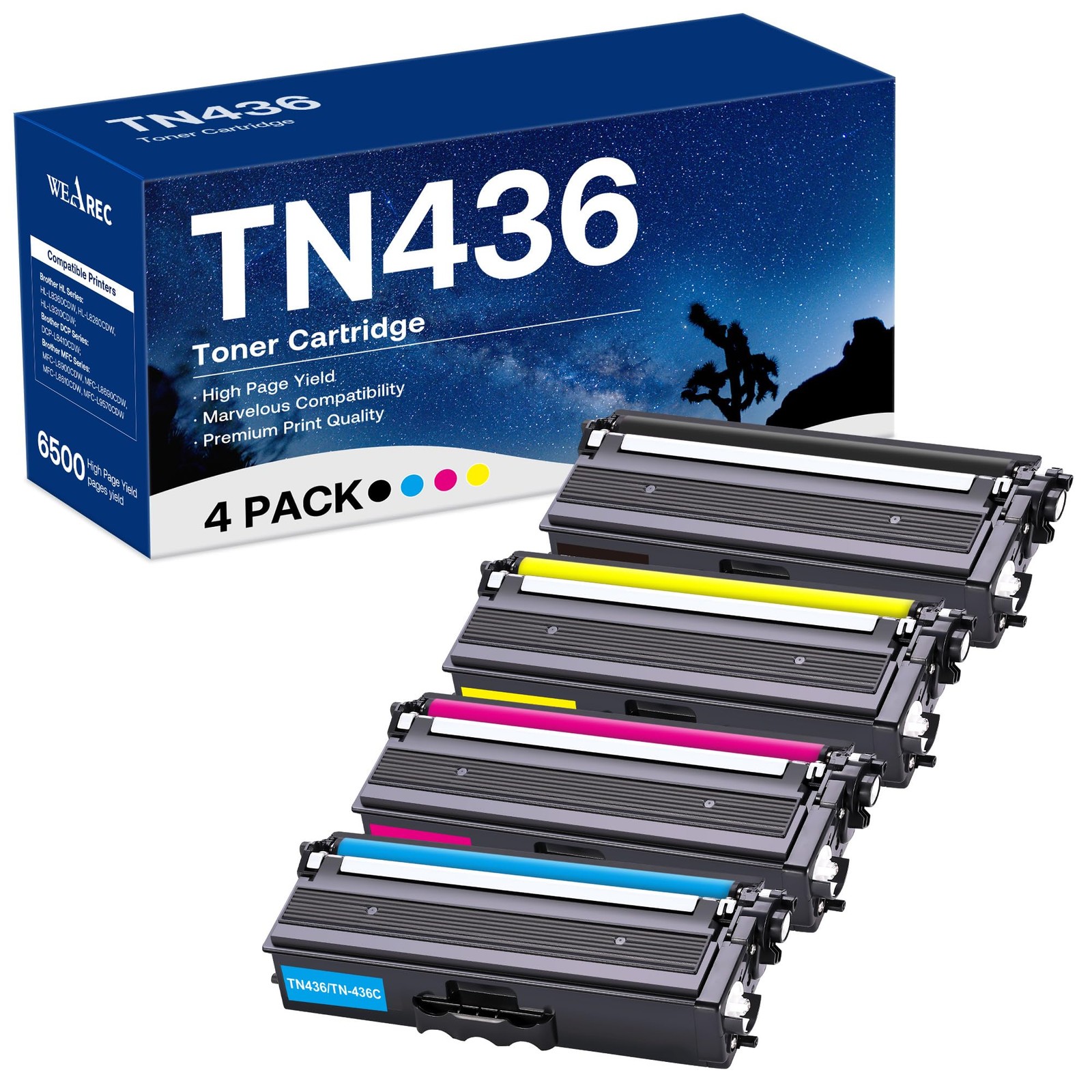 TN436 Toner Cartridge for Brother TN 436 TN-436 TN433 TN431 for Brother HL-L8...