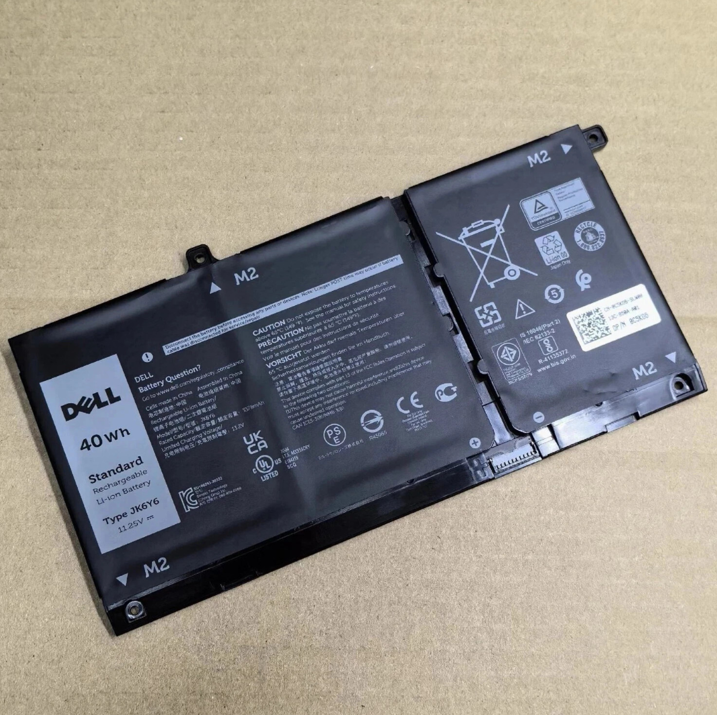 Genuine JK6Y6 Battery For Dell Inspiron 5300 5301 5401 Latitude 3410 3510 New