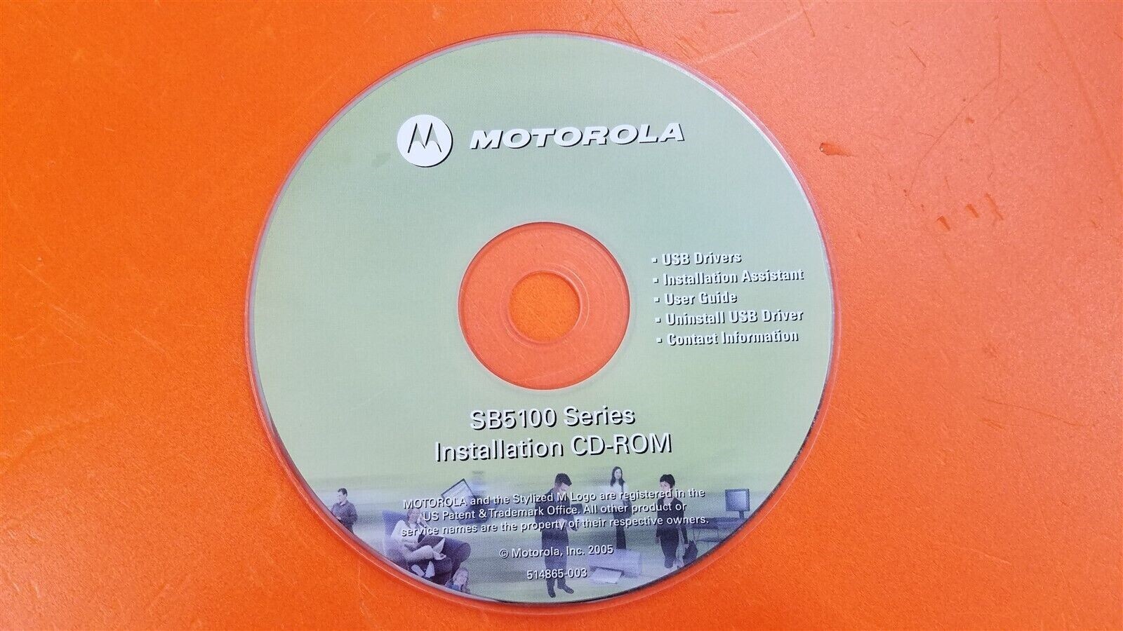 ⭐️⭐️⭐️⭐️⭐️ Motorola SB5100 Series Installation CD PC Software (514865-003)