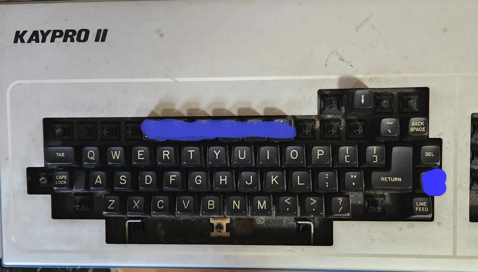 KAYPRO 2 II KEY CAPS