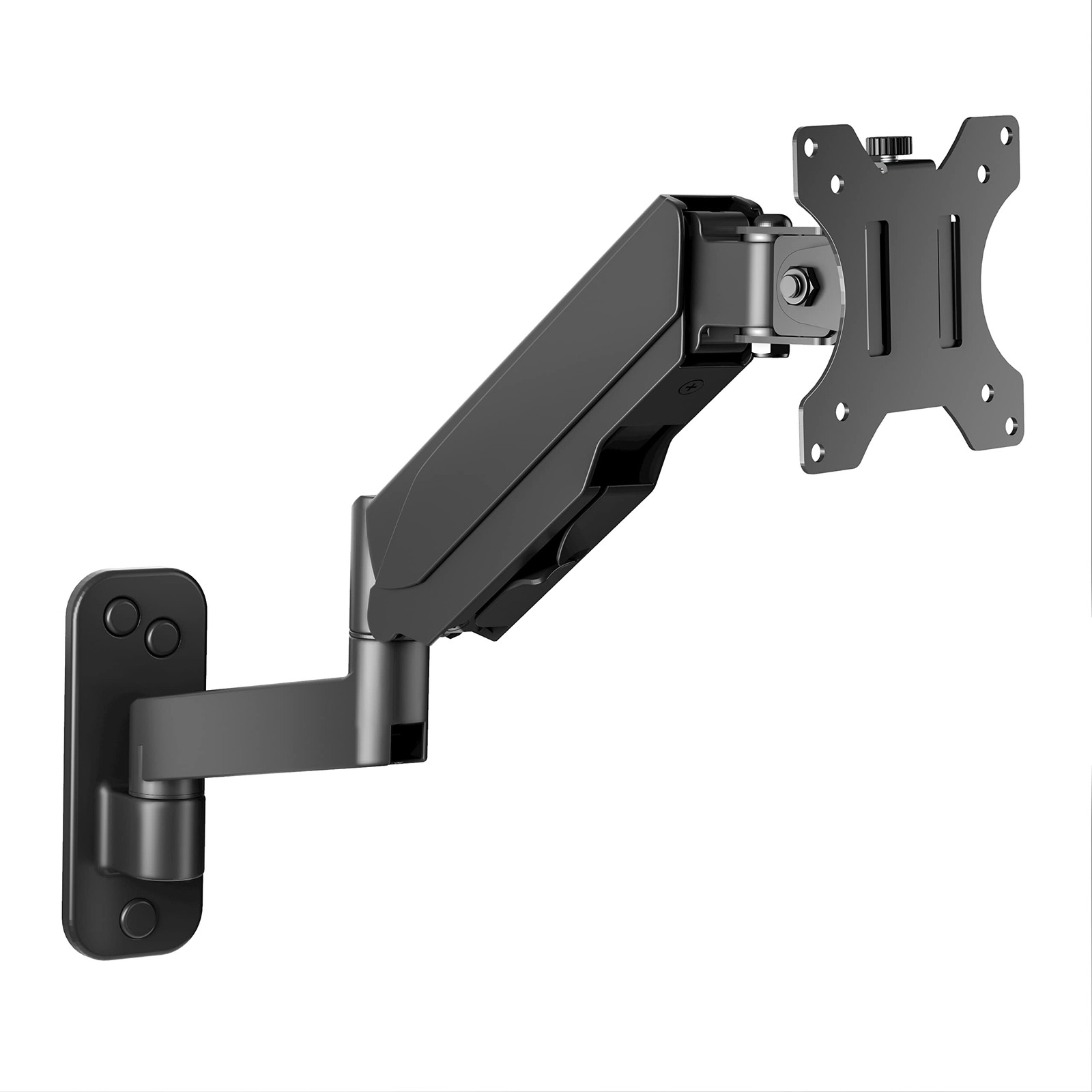 UPGRAVITY Monitor Wall Mount for 17-32 inch Flat/Curved Screen, Black