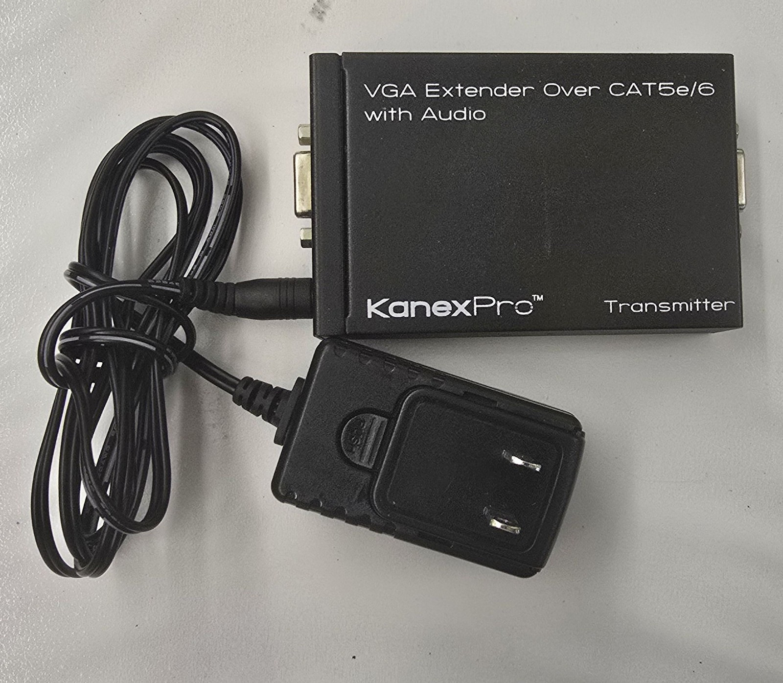 KanexPro VGAEXTX1 VGA Extender w/ Audio - Transmitter & Power Supply      (wr19)