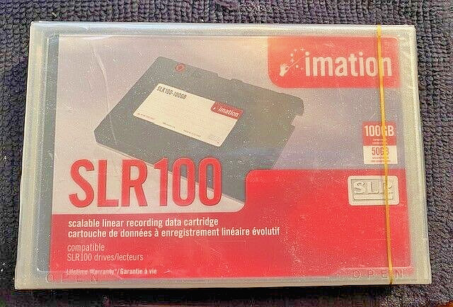 NEW Imation SLR100, 50/100GB QIC Data Tape Cartridge MFG#41069