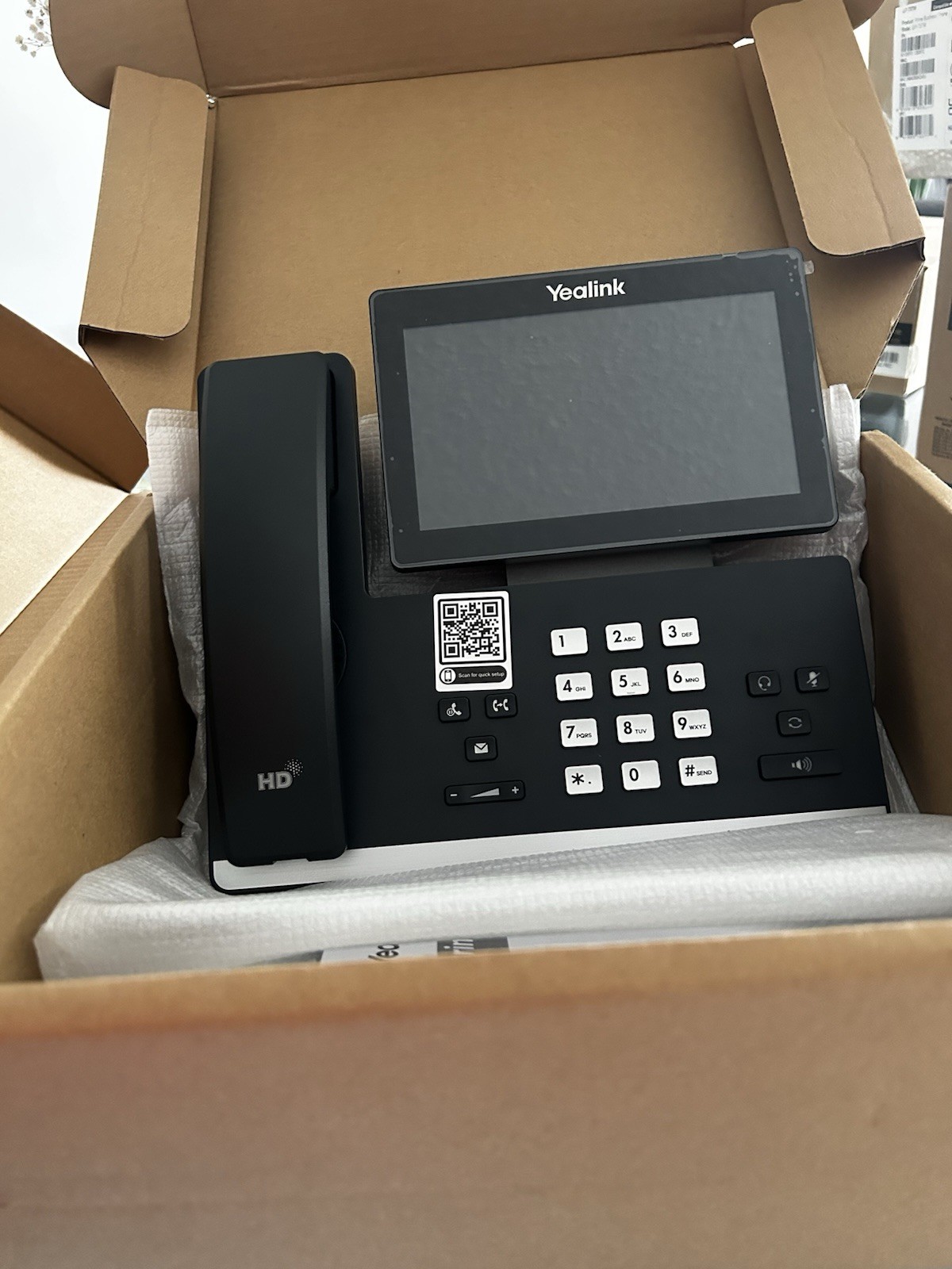 Yealink SIP-T57W Prime Business IP Phone 7" Touchscreen WiFi HD Voice Open Box
